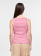 Canotta Fitted in costina di puro cotone donna_1