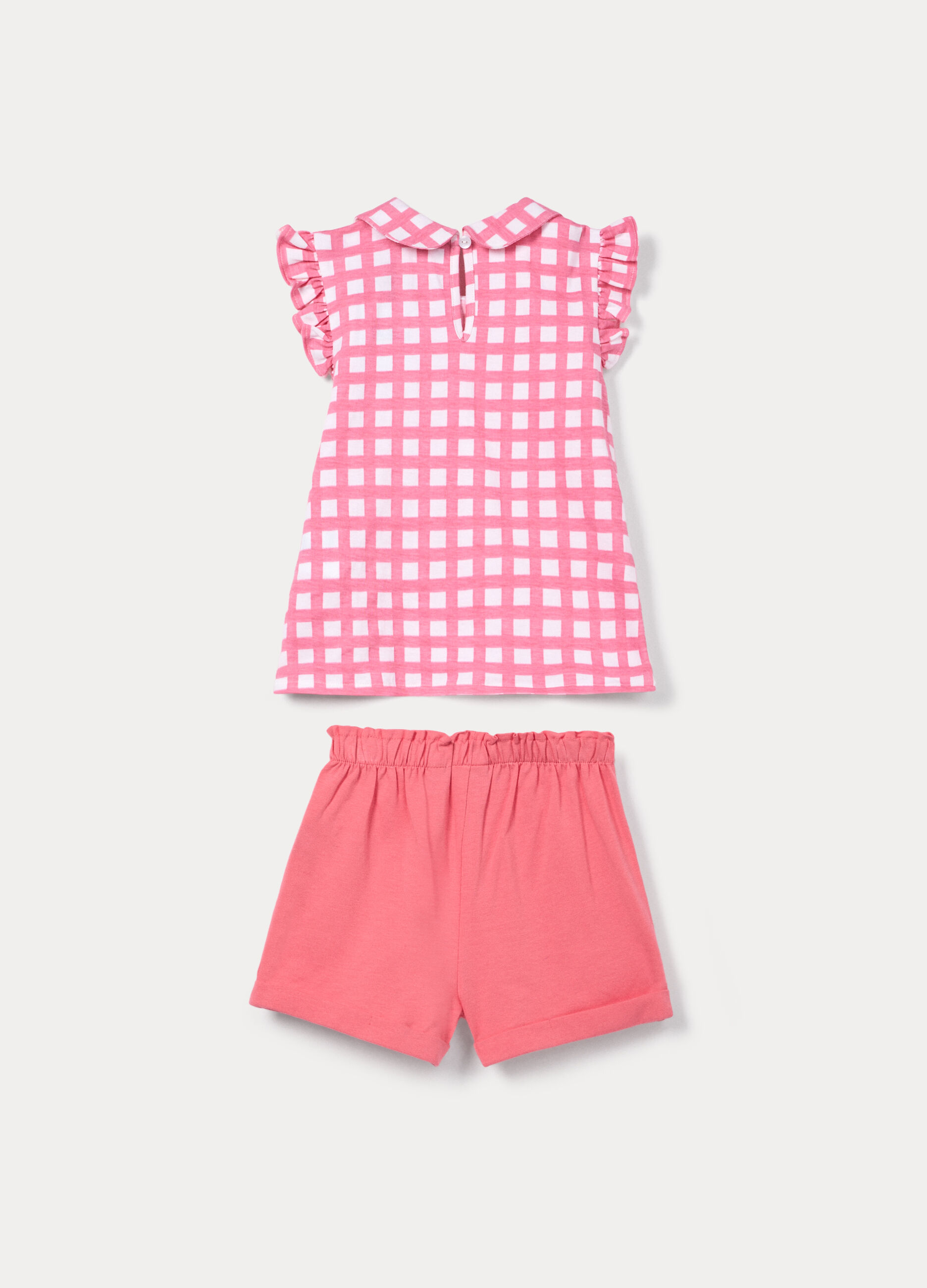 Jogging set in jersey di puro cotone bimba_1
