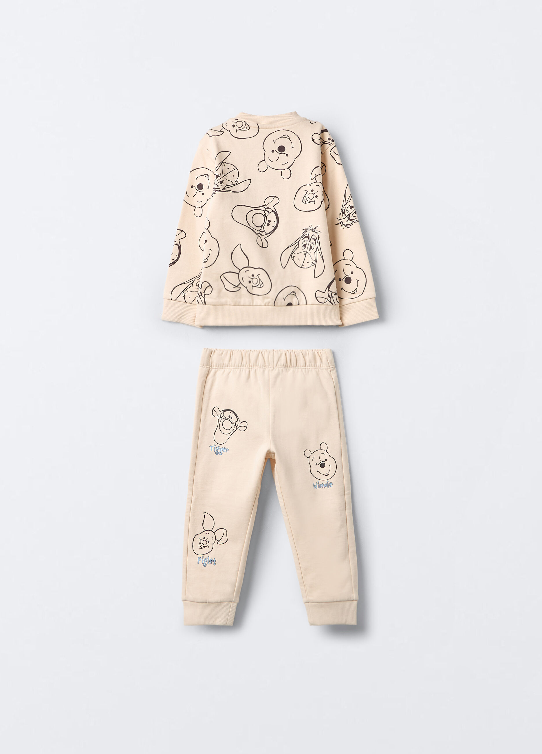 Jogging set Disney in felpa di puro cotone bimbo_1