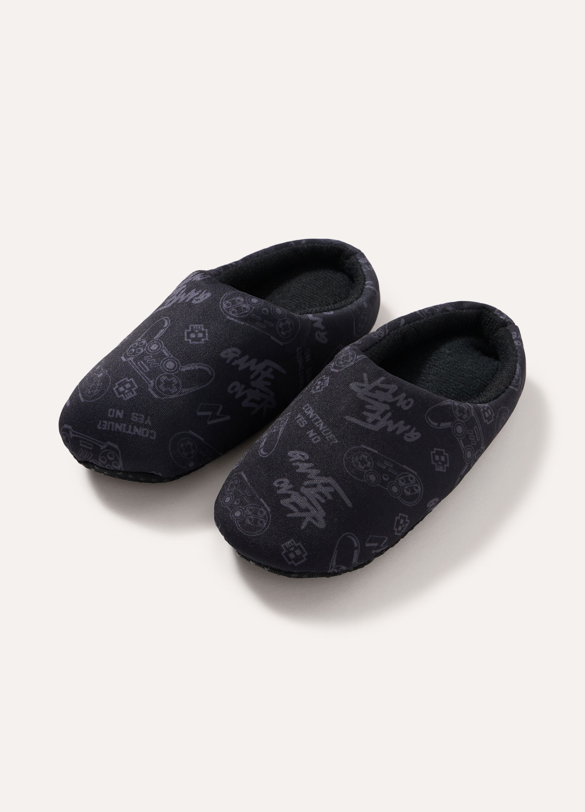 Pantofole con stampa bambino