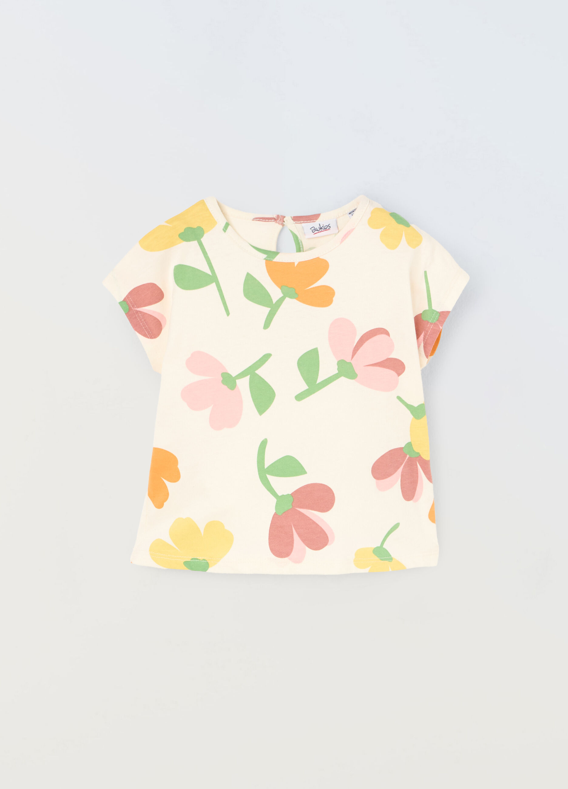 T-shirt in puro cotone neonata_0