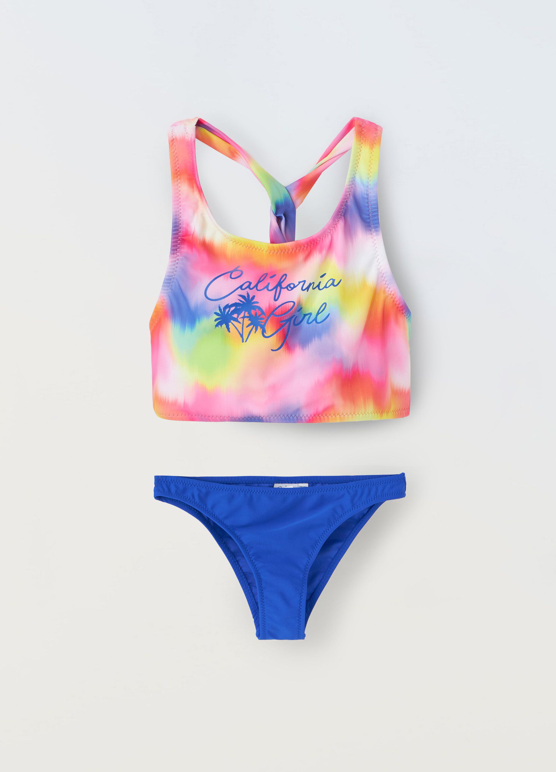 Bikini sportivo multicolor ragazza_0