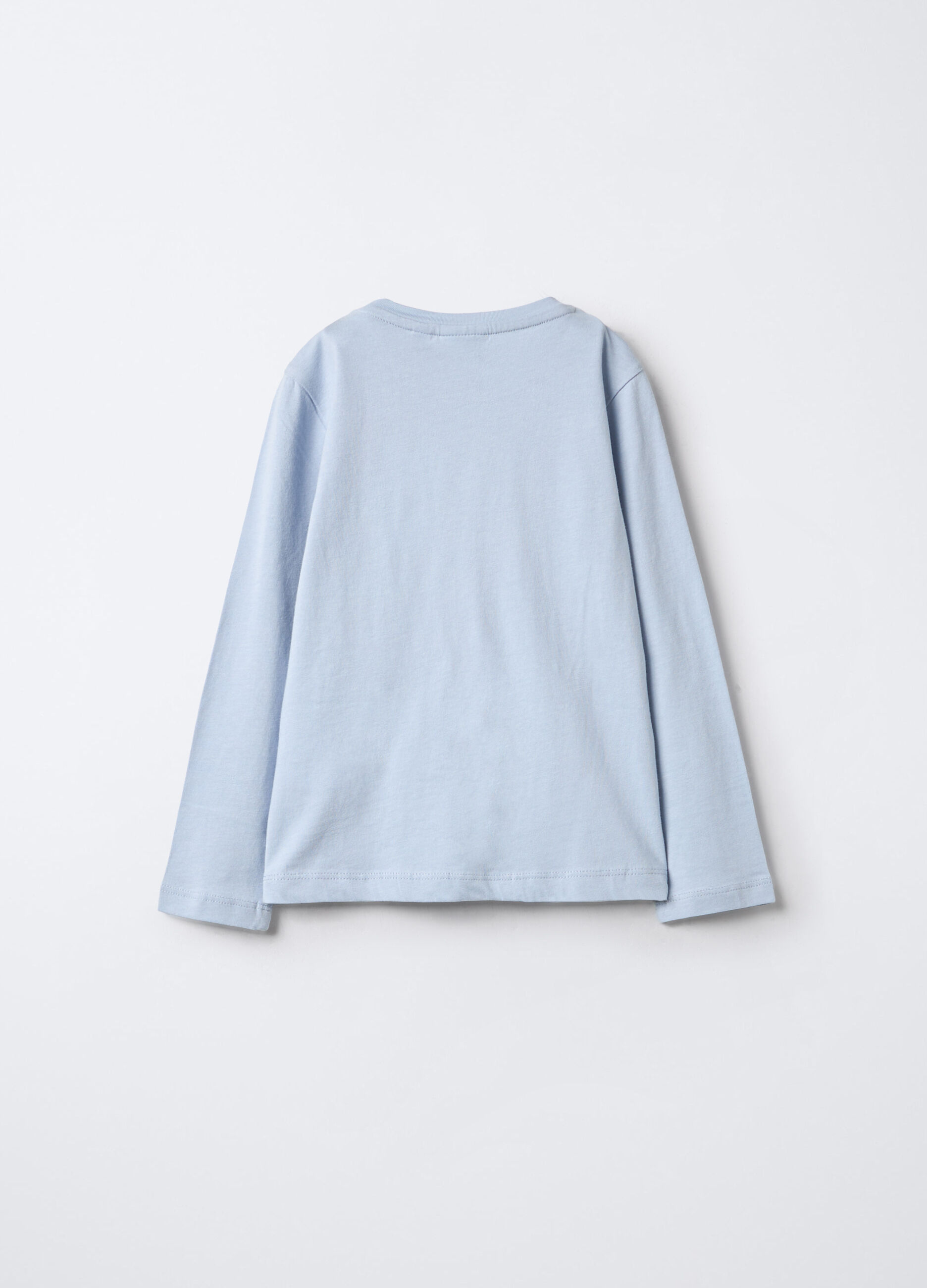 T-shirt in jersey di puro cotone bambina_1