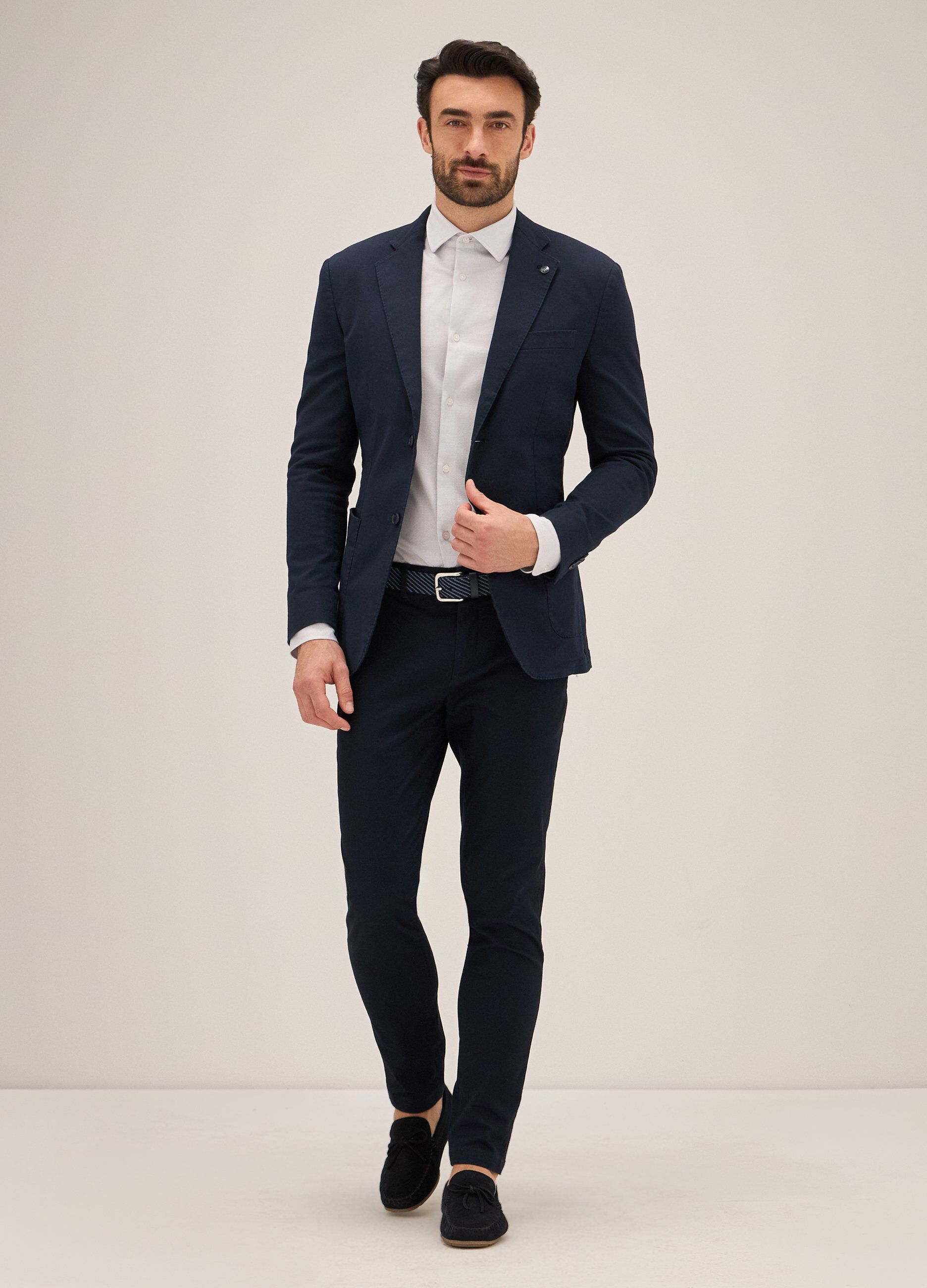 Blazer Rumford in cotone uomo_0