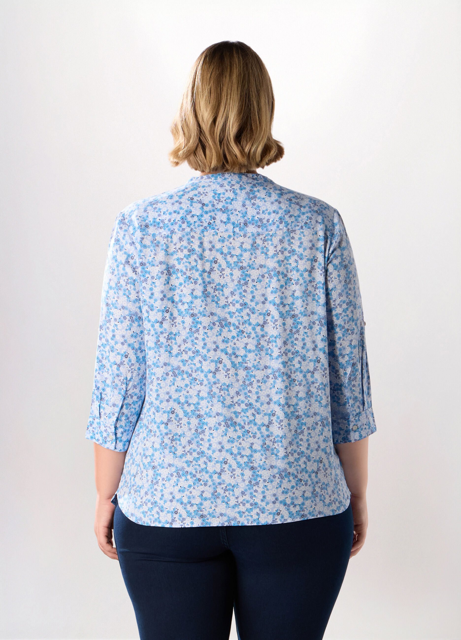 Blusa in pura viscosa donna curvy_1