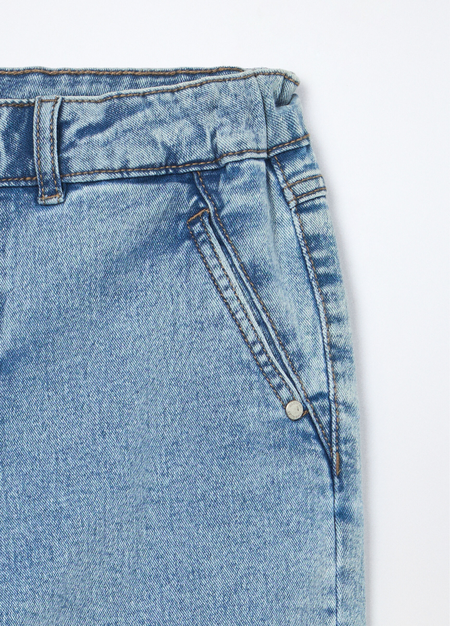 Jeans in misto cotone ragazzo_2