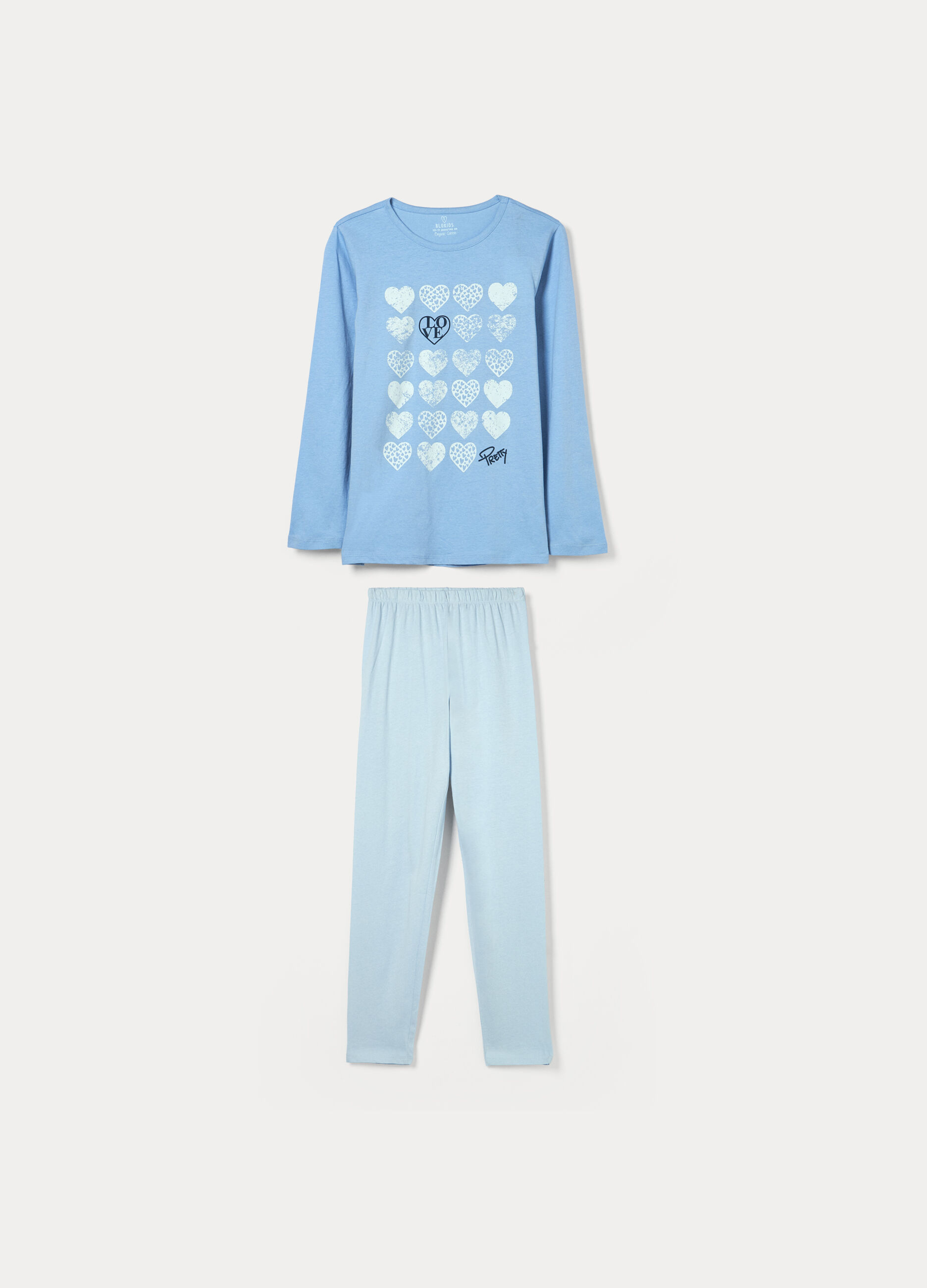 GladRags Pigiama Da Gioco Per Bambini 5-13 Anni - Morbido Cotone Con Design Videogiochi, Blu