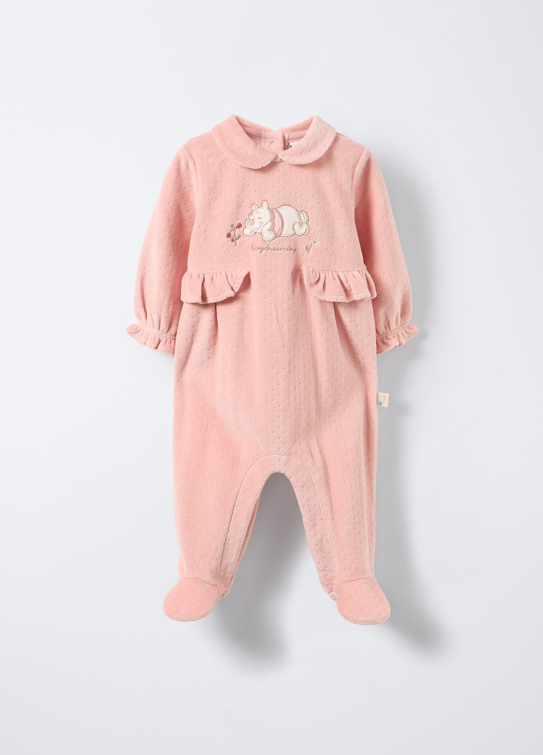 Tutina Disney velour misto cotone neonata_0