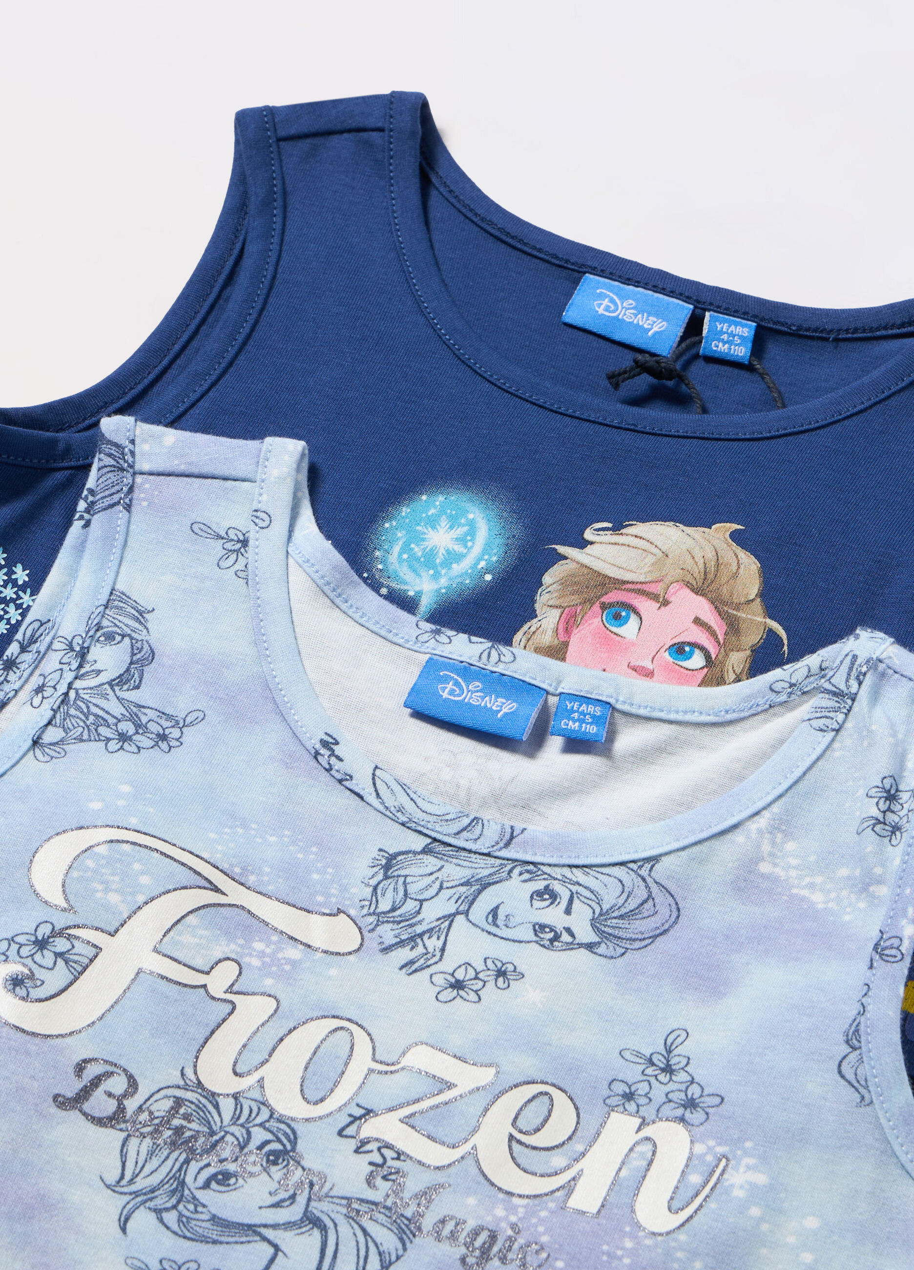 Pack 2 vestiti in puro cotone bambina_1