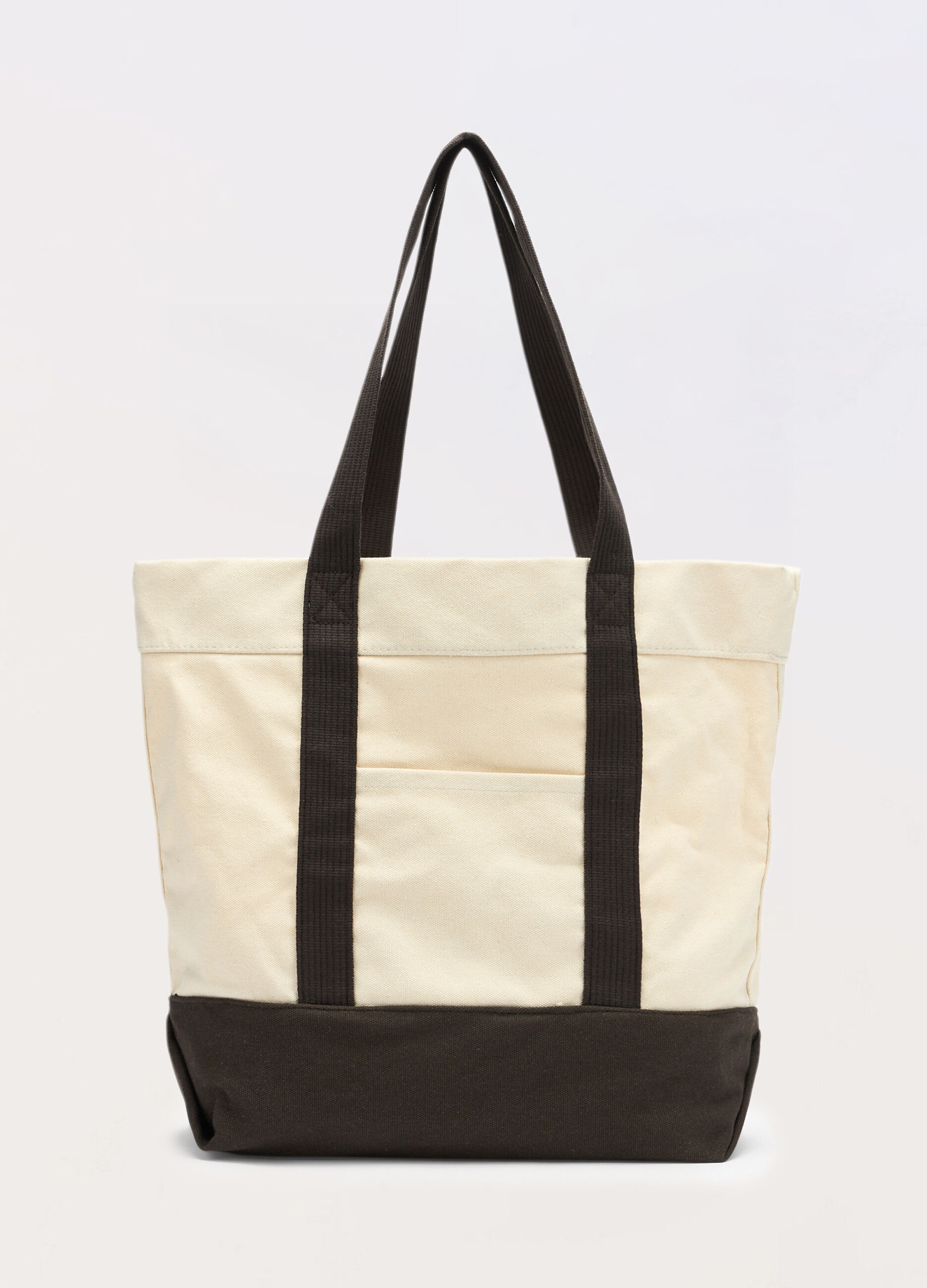Tote bag in tela di cotone uomo