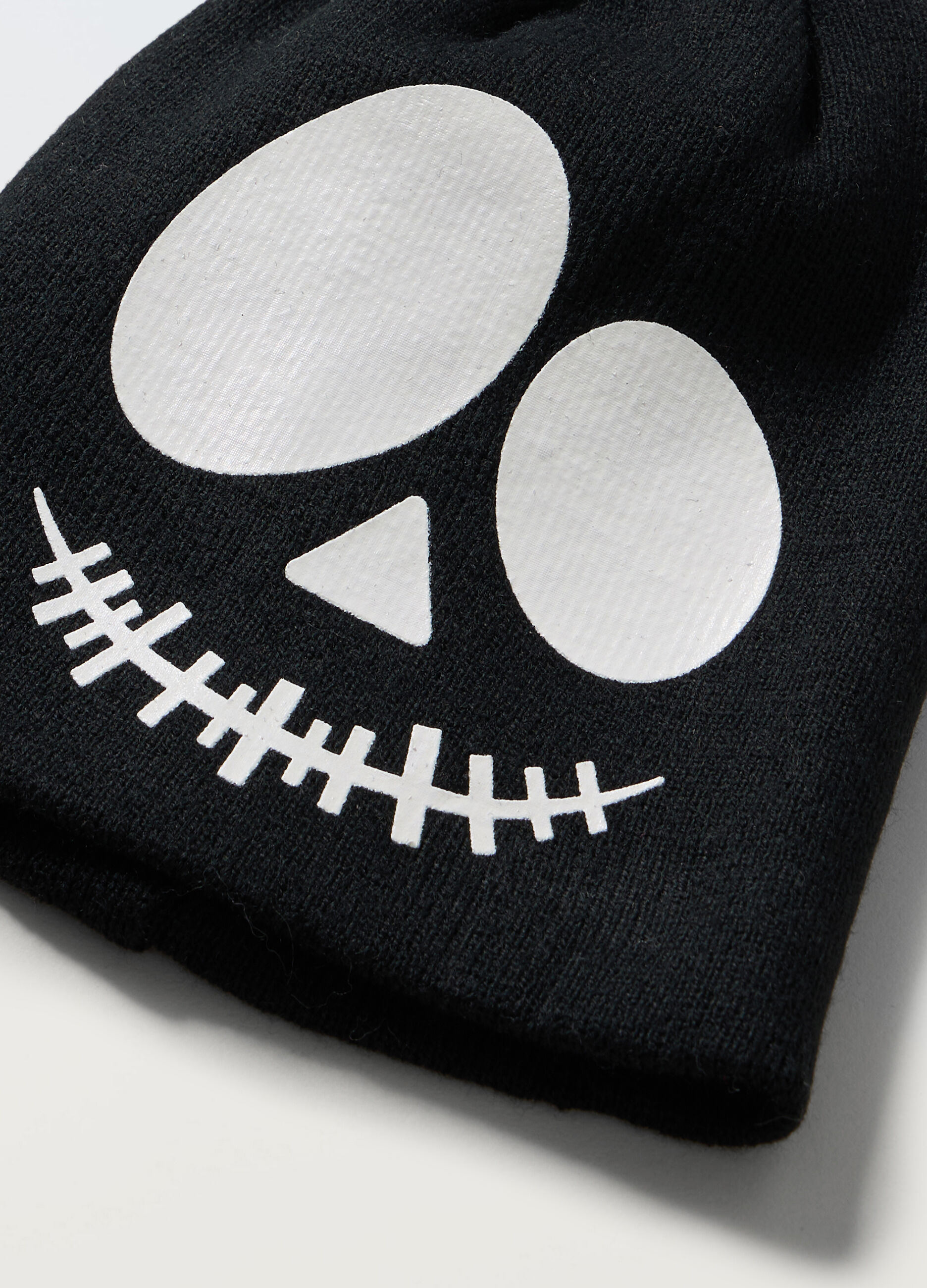 Berretto tricot con stampa_1