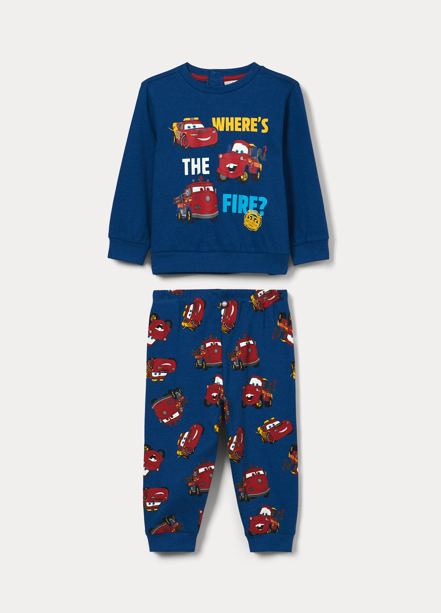 Set pigiama Disney in interlock di puro cotone _0