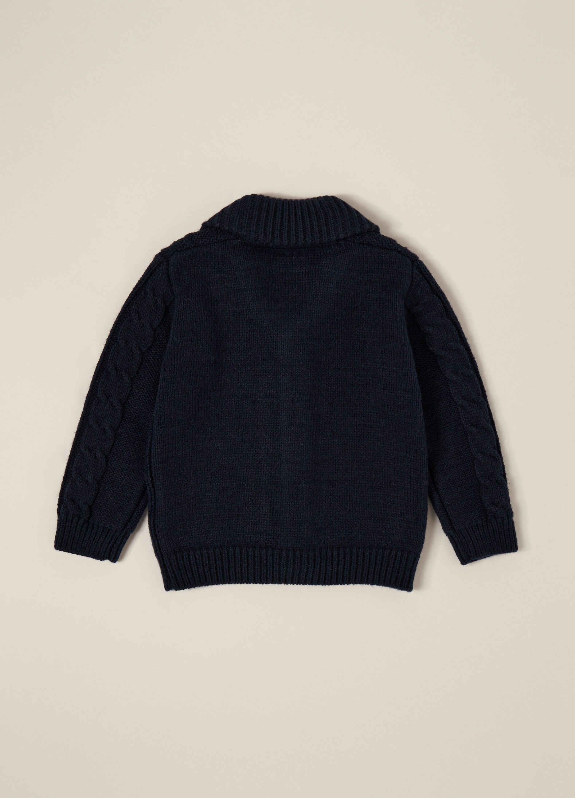 Cardigan tricot misto cotone IANA neonato_1