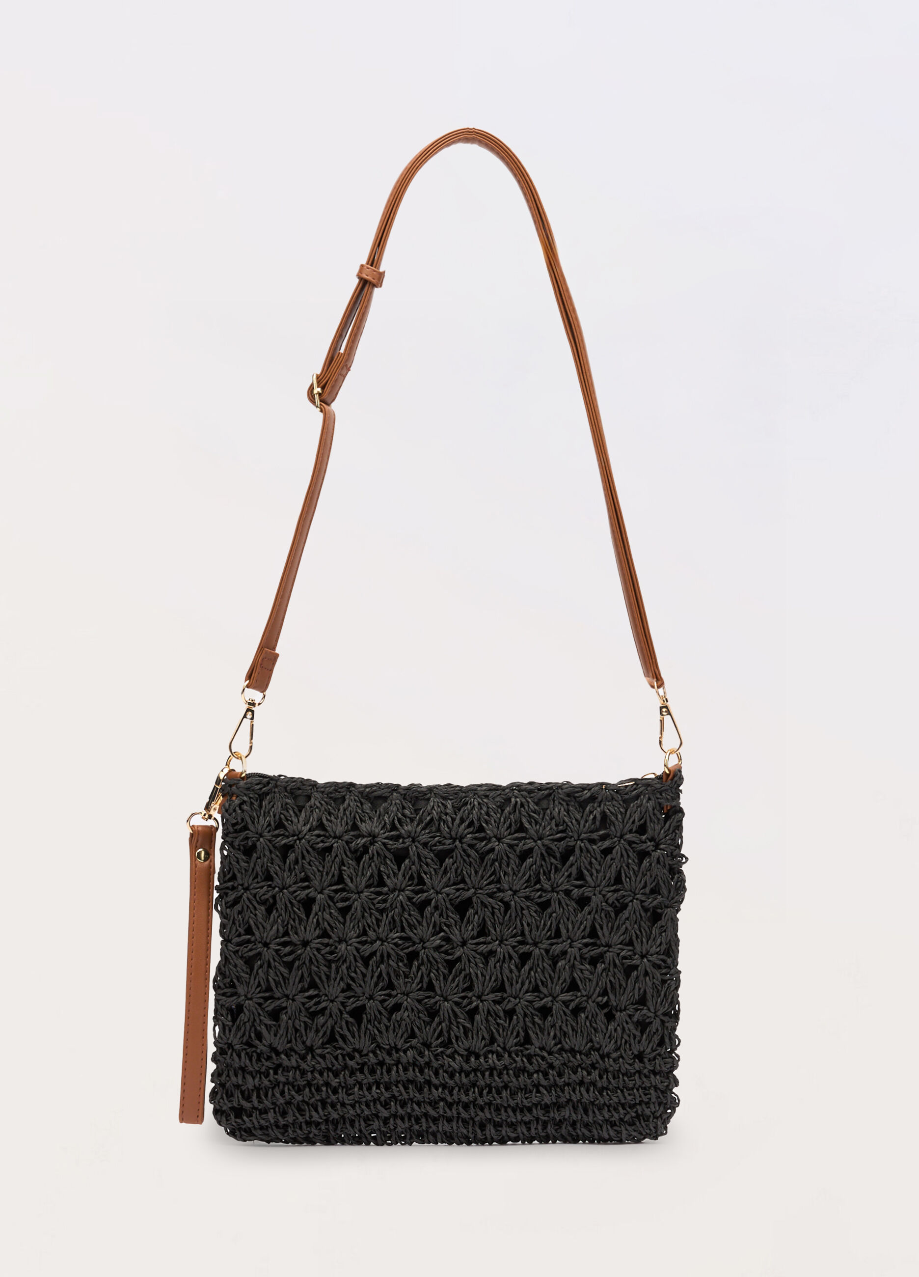 Borsa con lavorazione donna