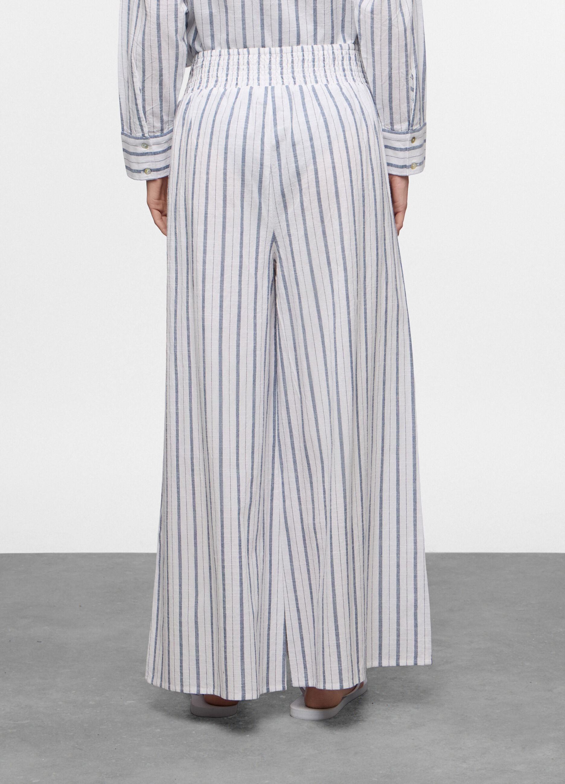 Pantaloni wide leg copricostume donna_1