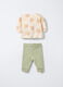 Set in puro cotone garzato neonato_1