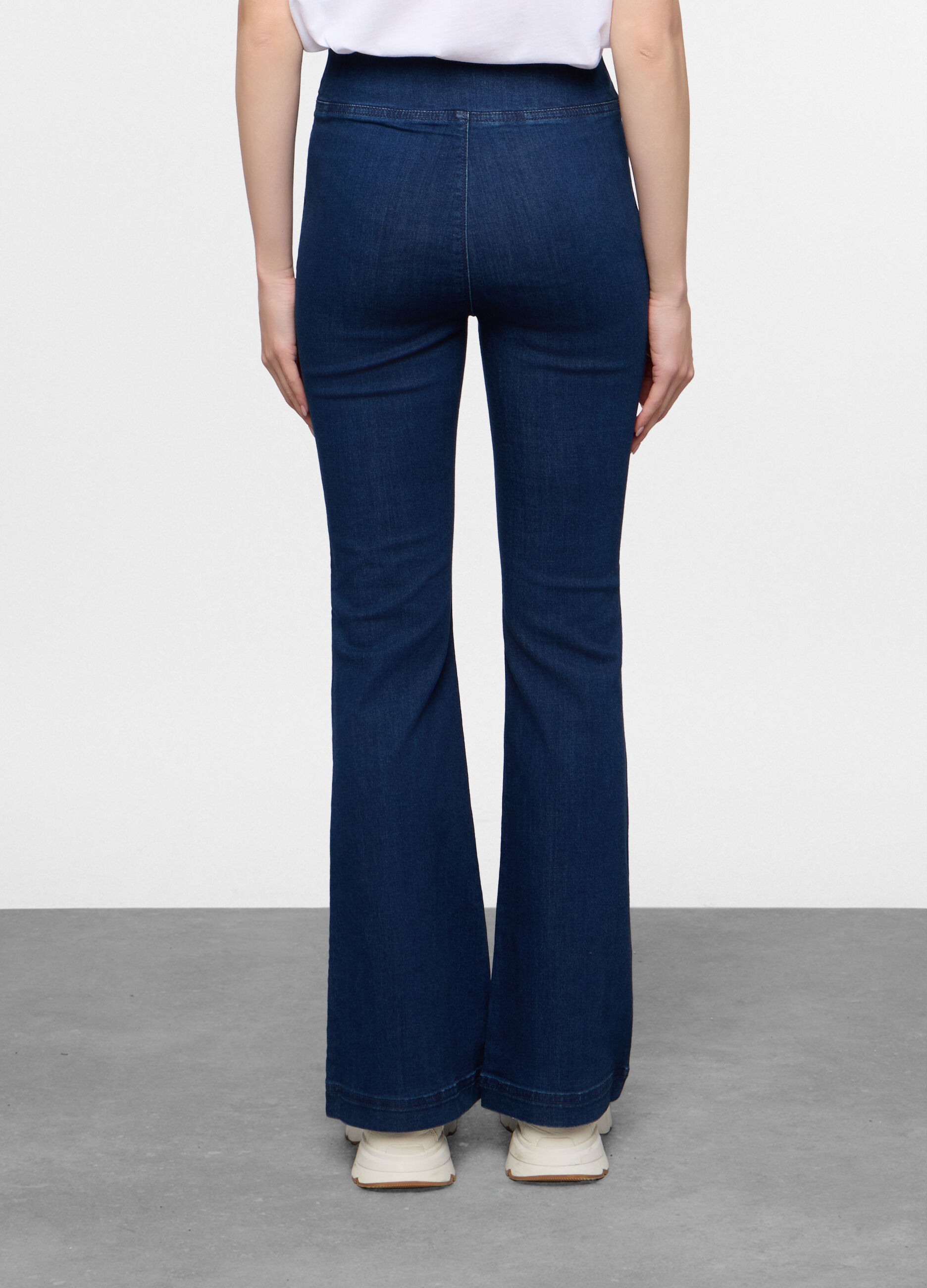 Jegging flare denim stretch donna _2