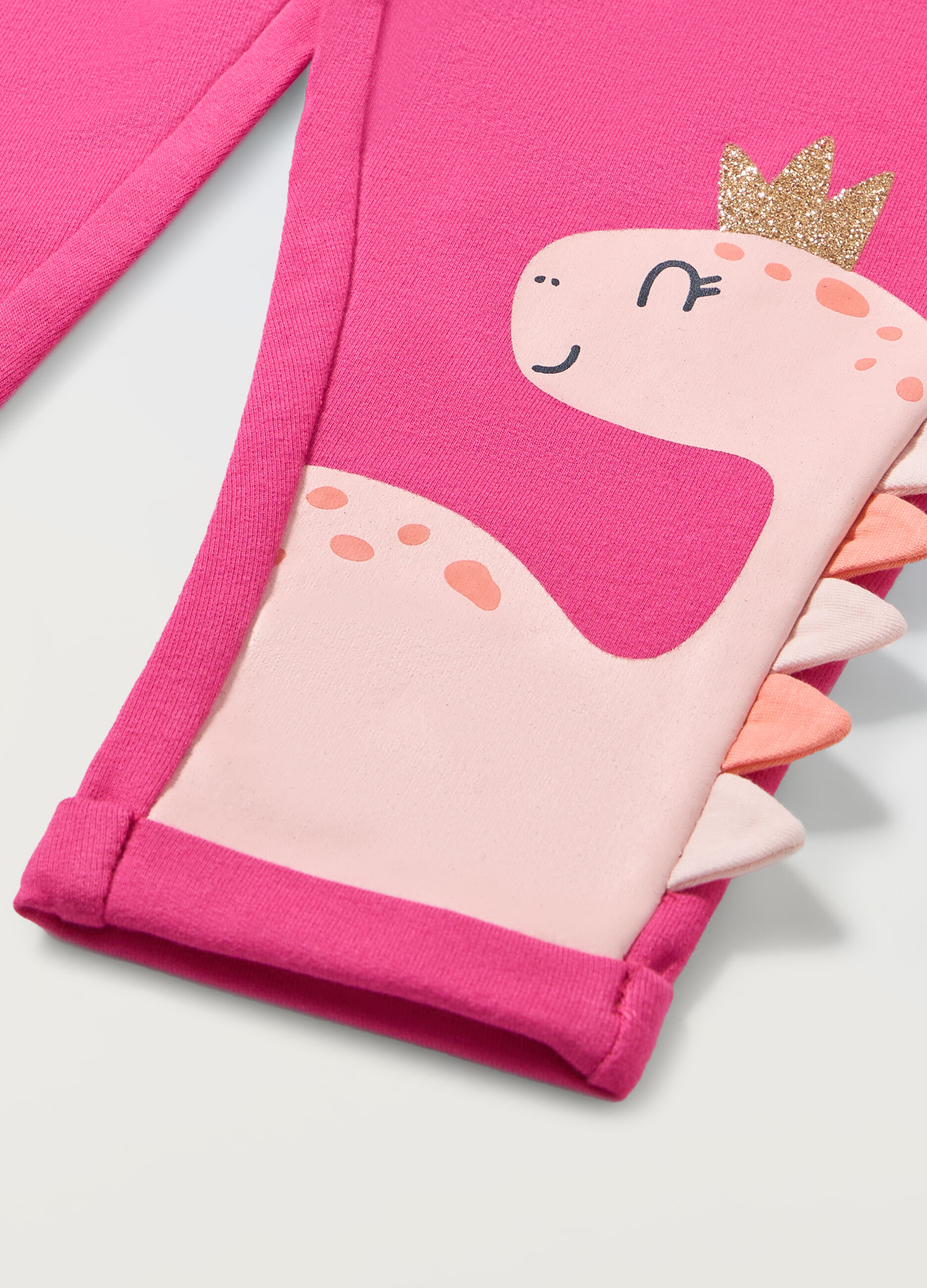 Joggers in french terry stretch neonata_1