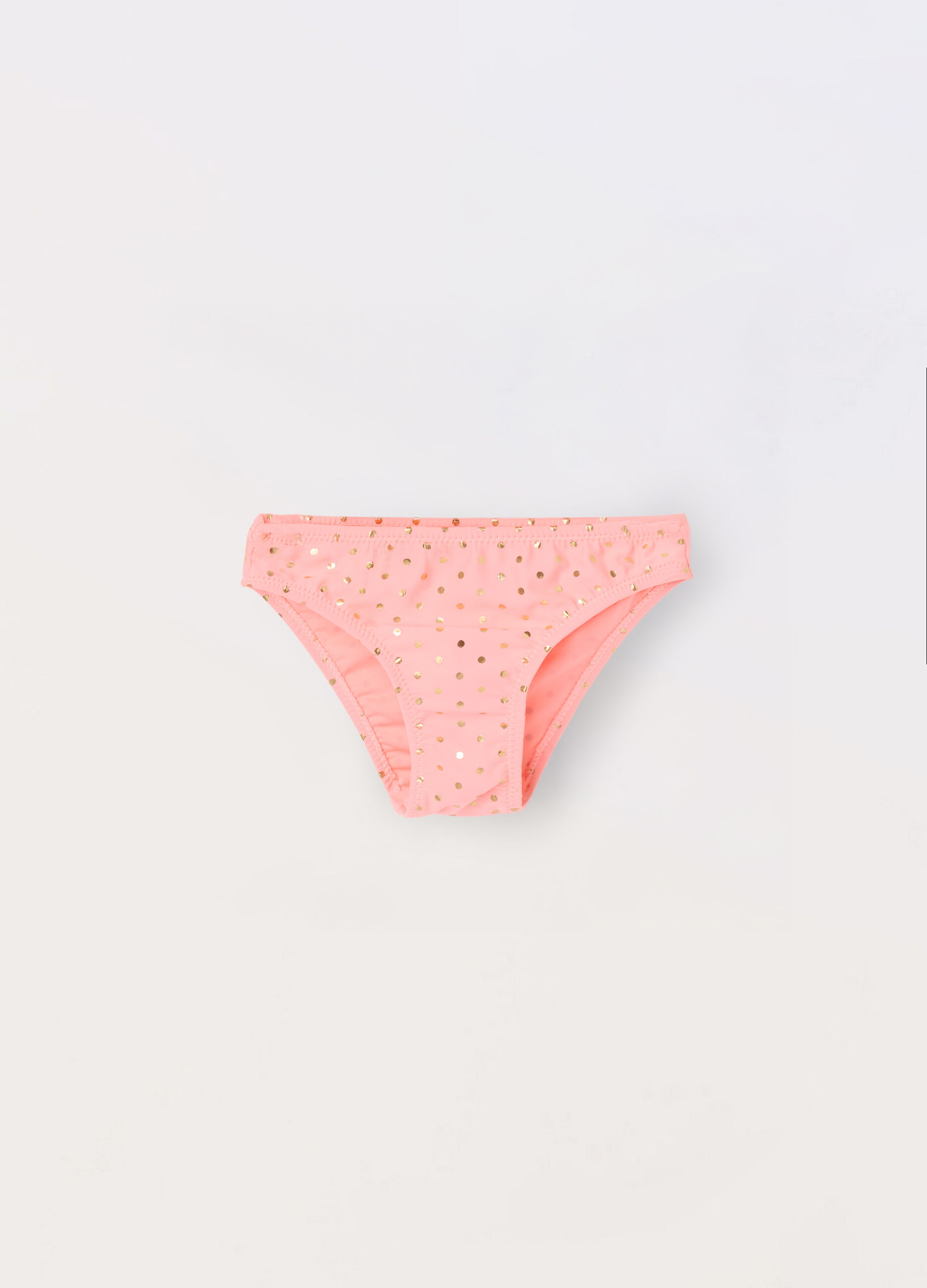 Costume slip con stampa bambina_0