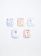 Pack 5 slip in jersey di puro cotone neonata_0
