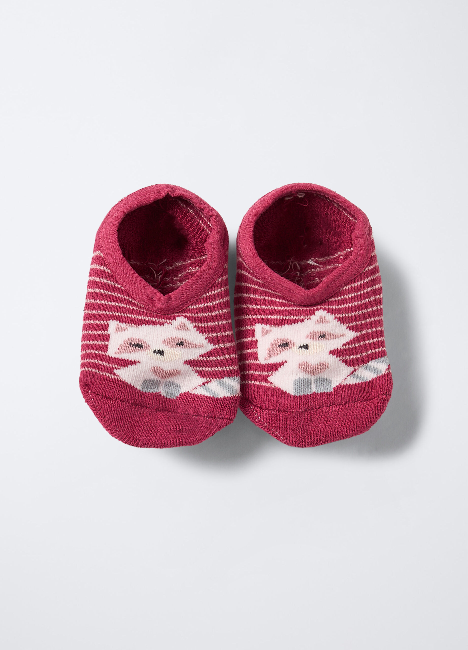 Scarpine in spugna misto cotone stretch neonata_0