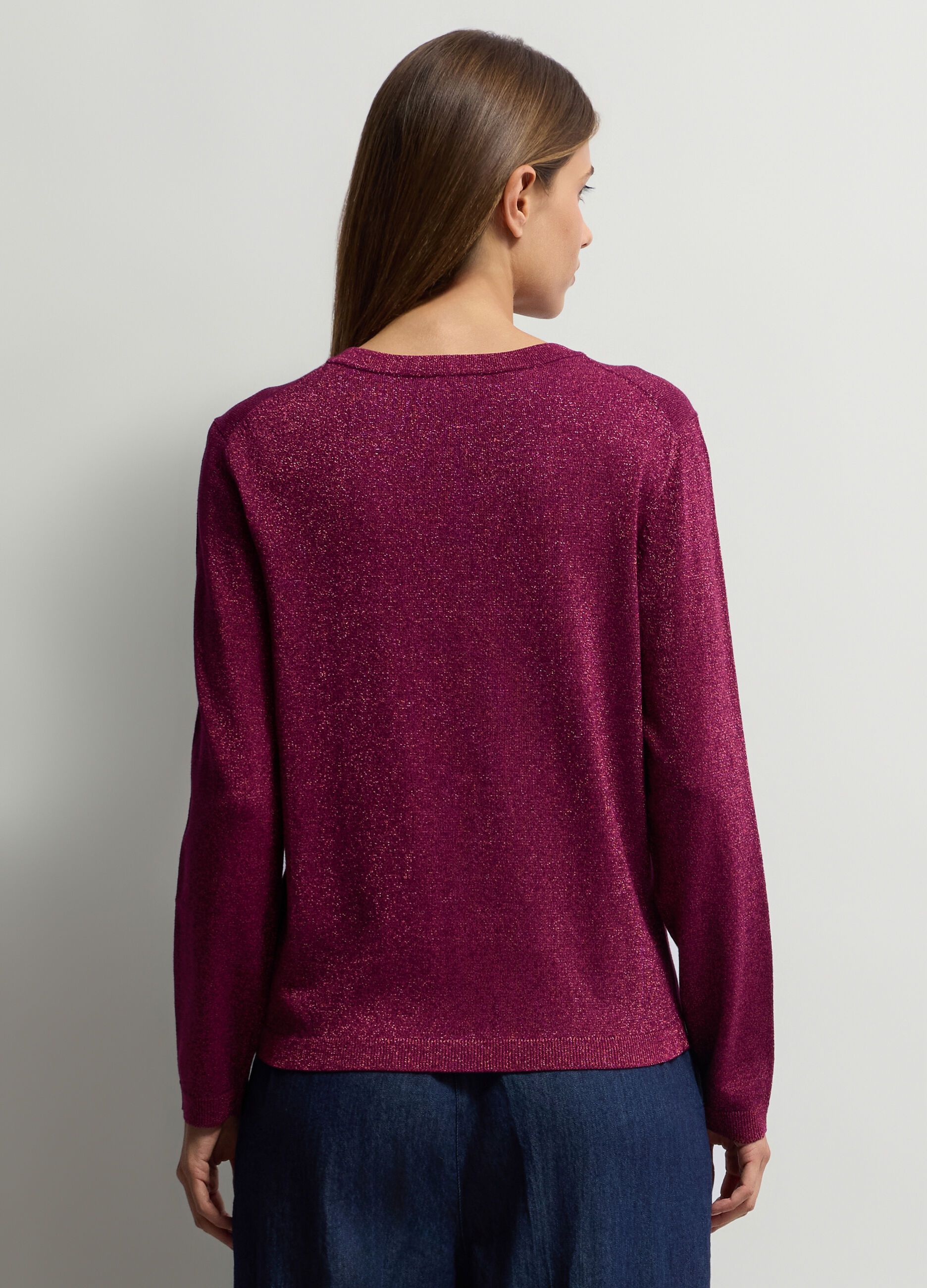Cardigan girocollo operato donna_1