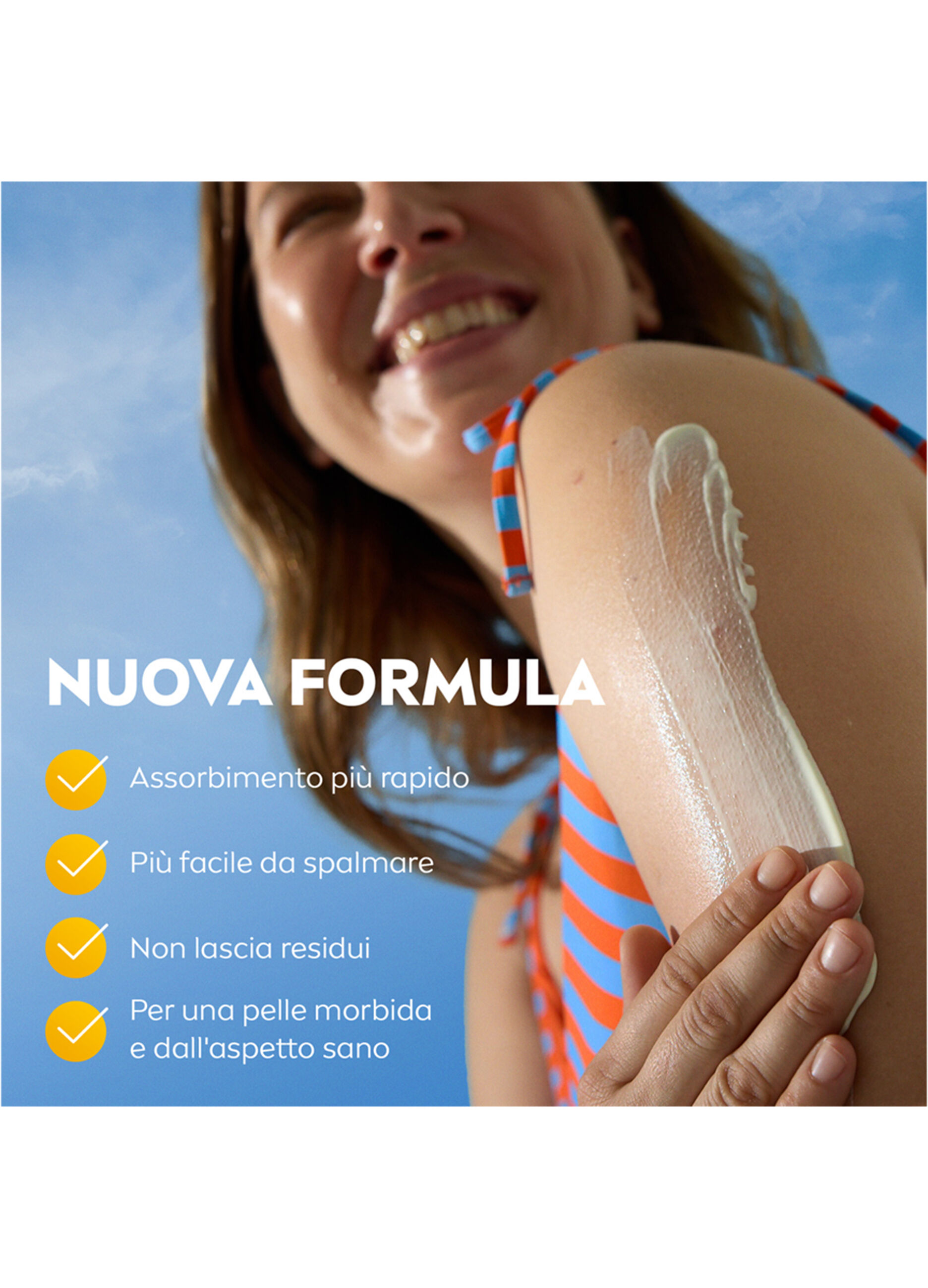 Nivea Sun Latte Solare Protect & Hydrate SPF50+ 200 ml, Crema solare 50+ idratante per 48 ore_2
