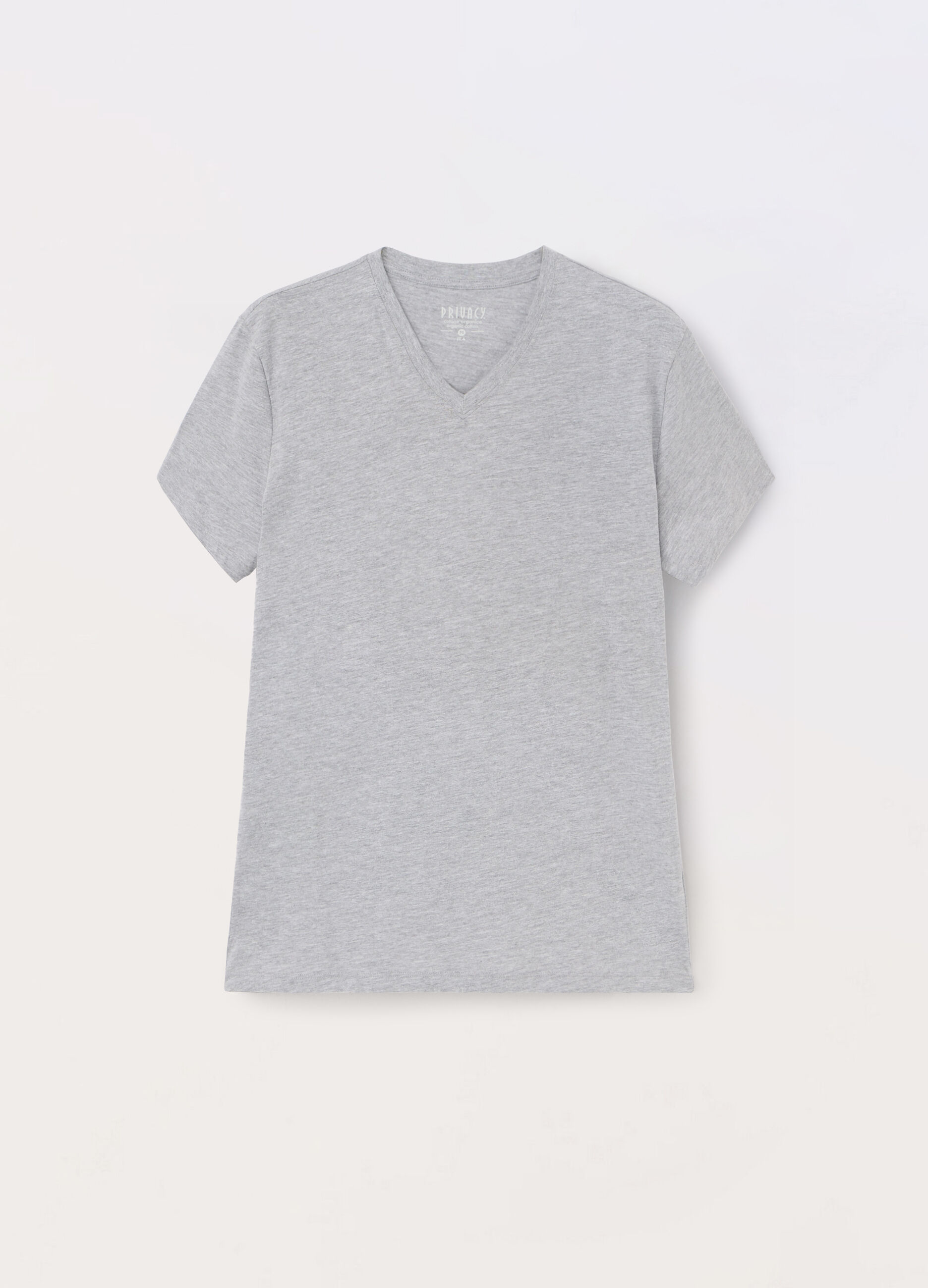 3 pack T-shirt collo a Vi puro cotone uomo_1