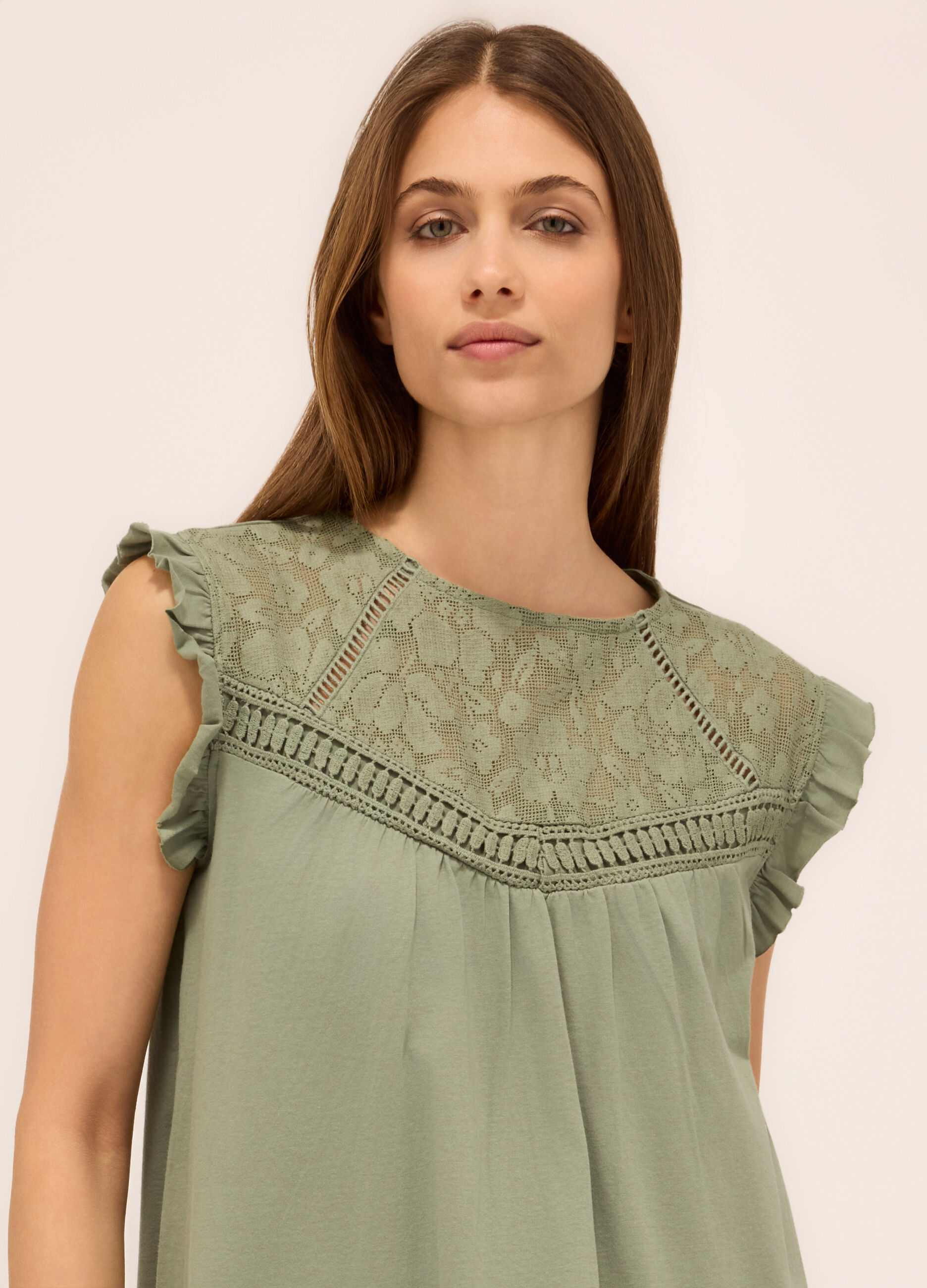 Canotta in jersey di puro cotone donna_2
