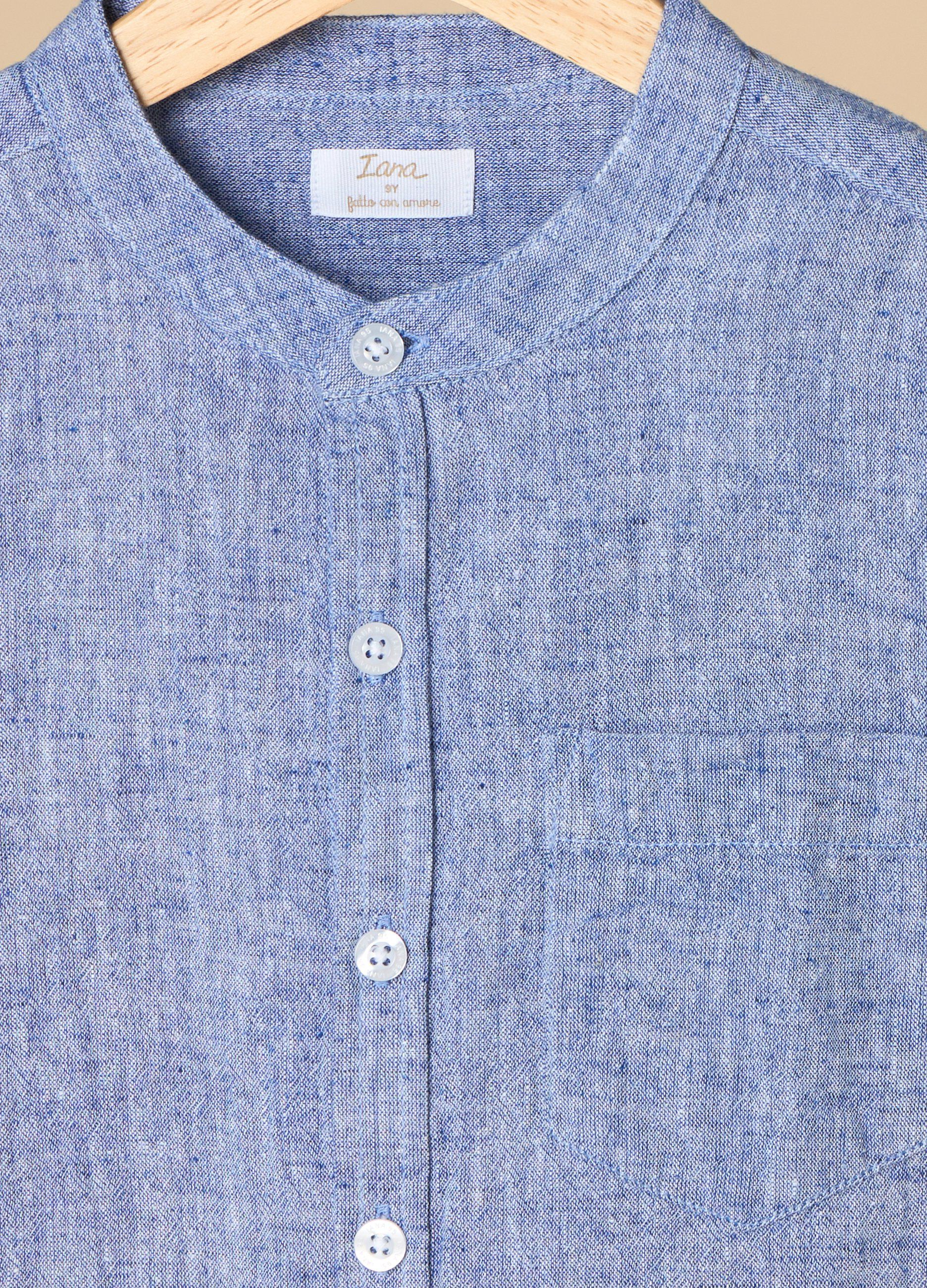 Camicia in misto lino_1