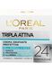 L'Oréal Paris Crema Idratante Viso Tripla Attiva, Idrata, Protegge e Illumina, per Pelli Normali e Miste, 50 ml._0