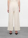 Pantaloni culotte misto cotone donna_1