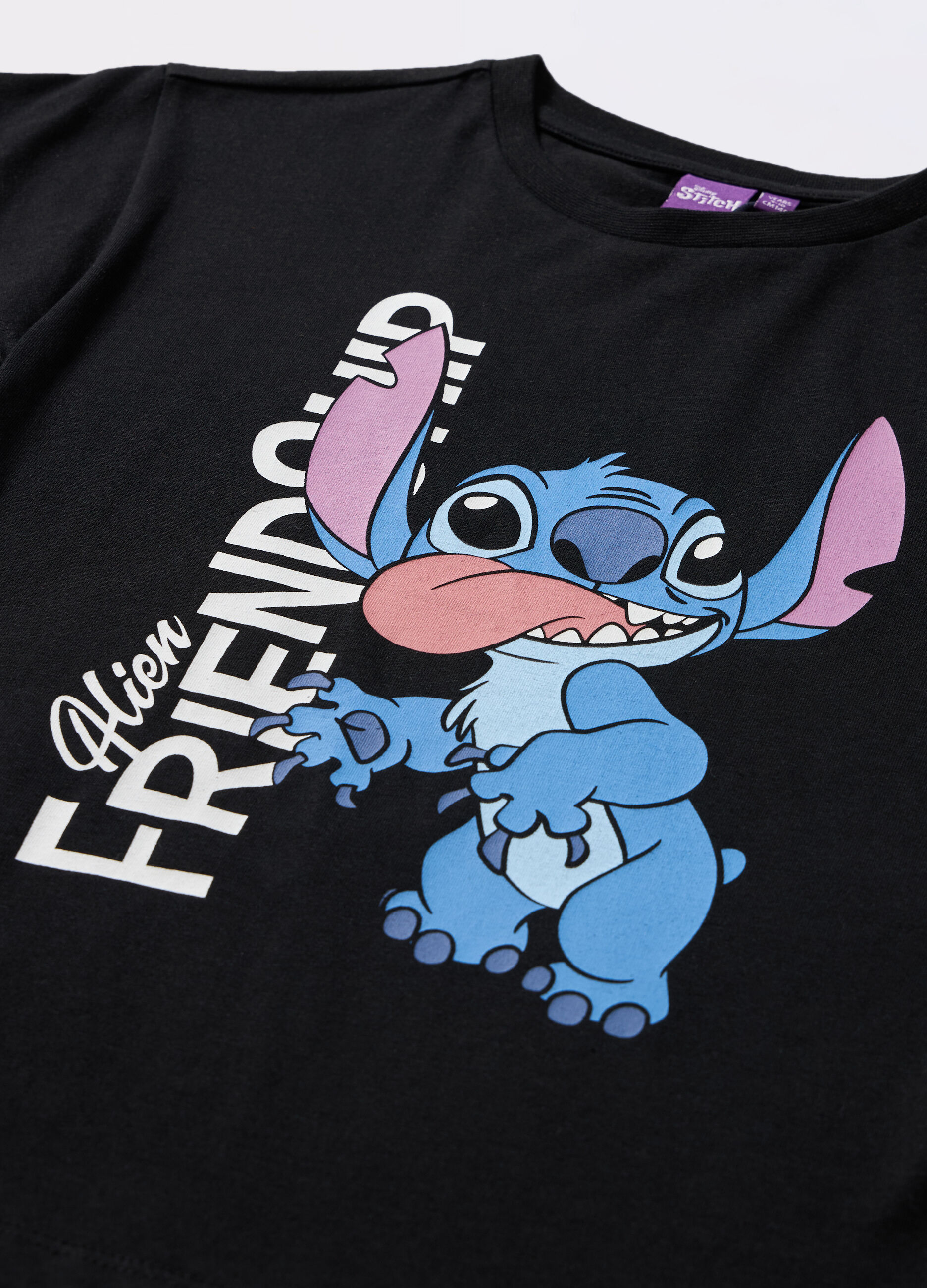 T-shirt in jersey di puro cotone ragazza_1
