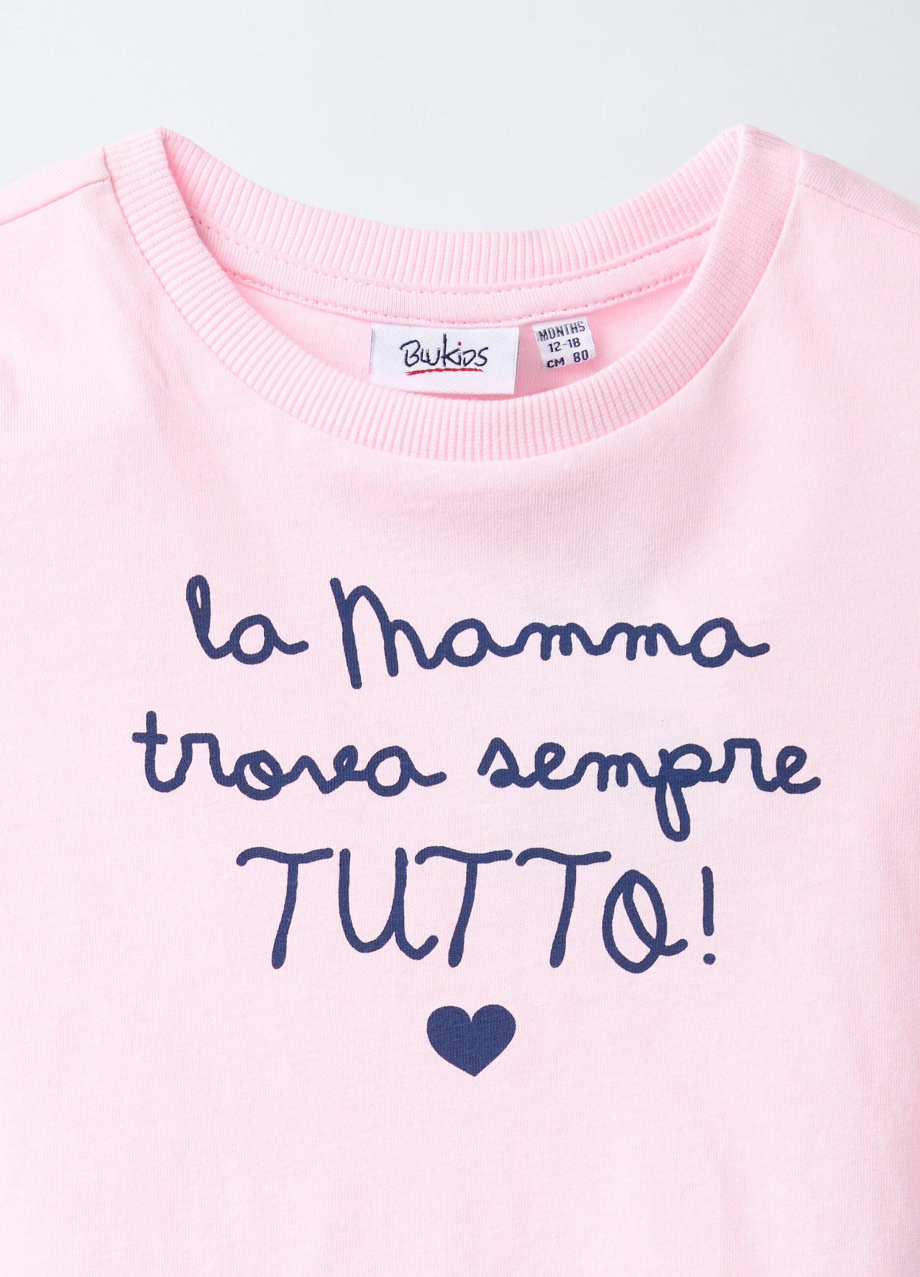 T-shirt in jersey di puro cotone bimba_2