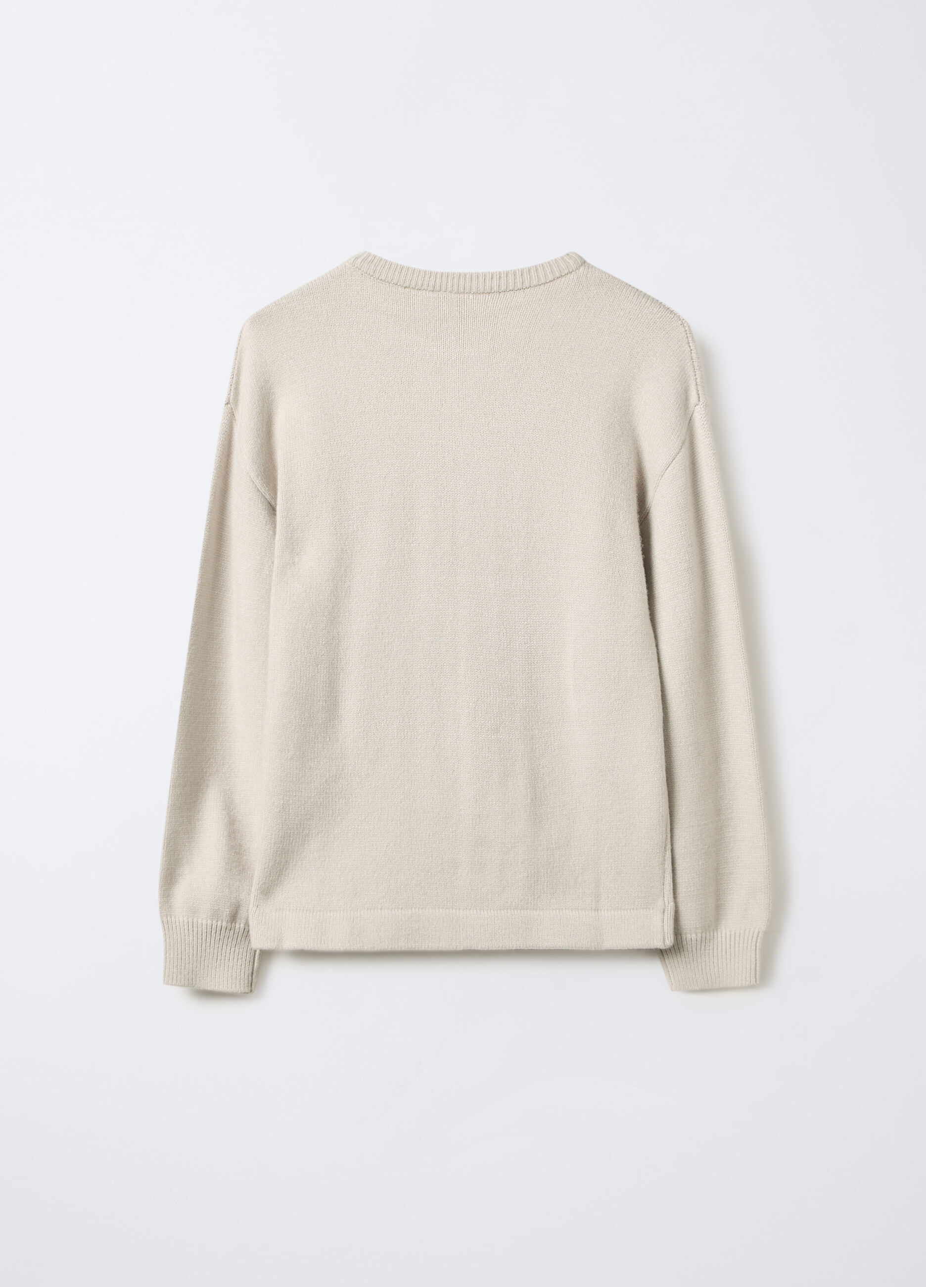Maglione tricot girocollo ragazzo_1