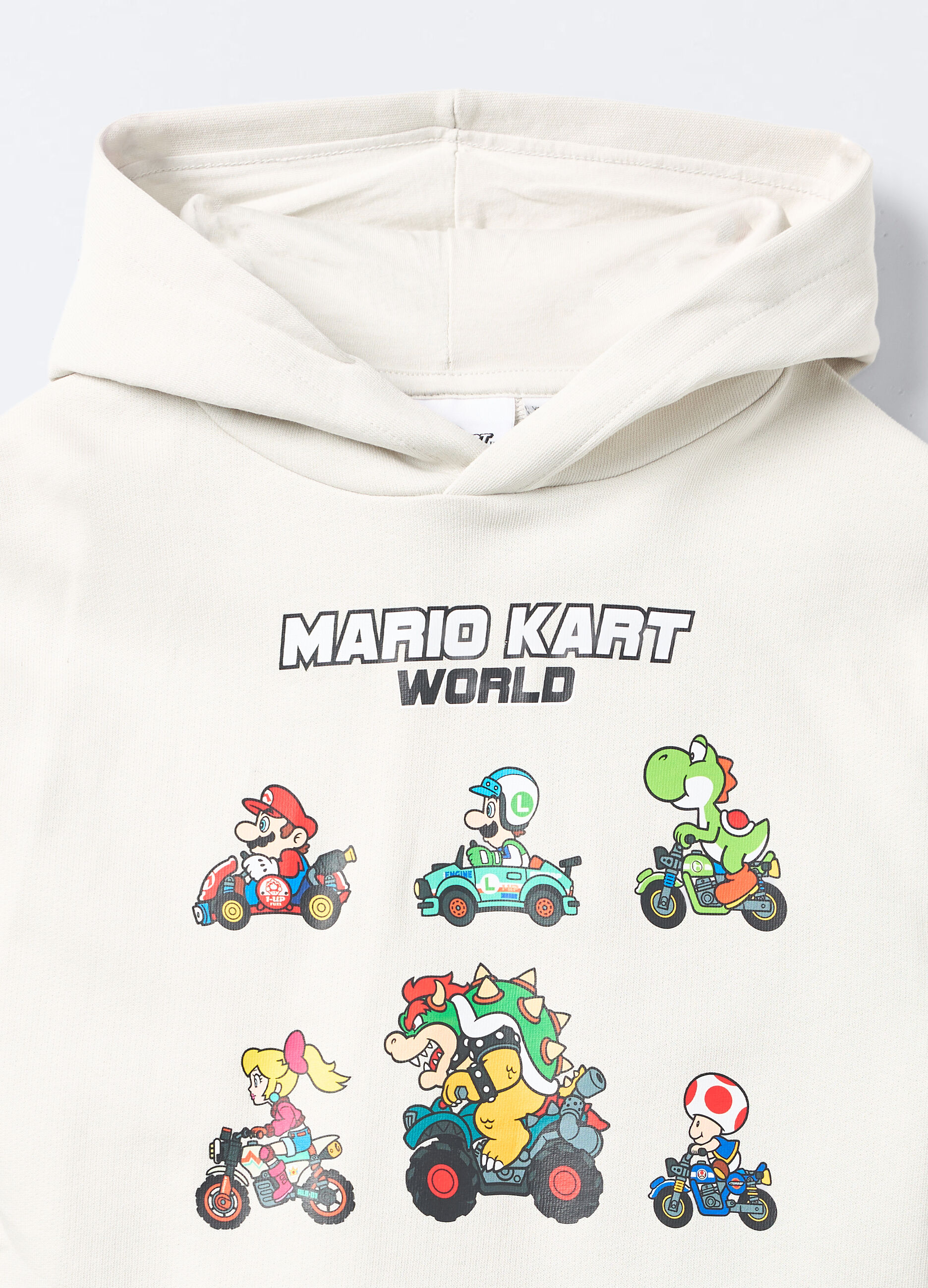 Felpa Mario Kart World in cotone garzato bambino _2
