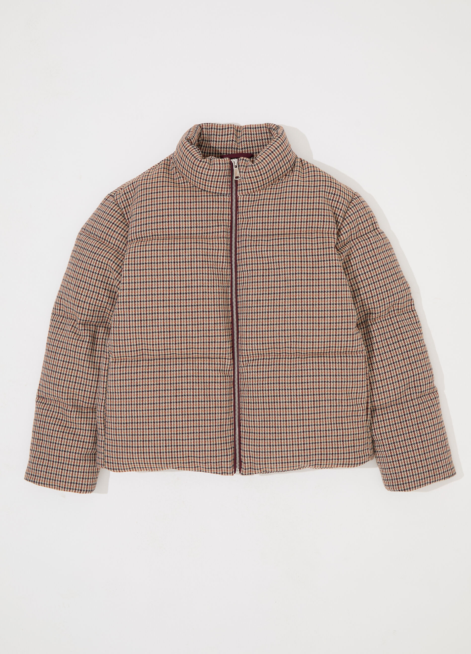 Giubbino imbottito a collo alto donna_4