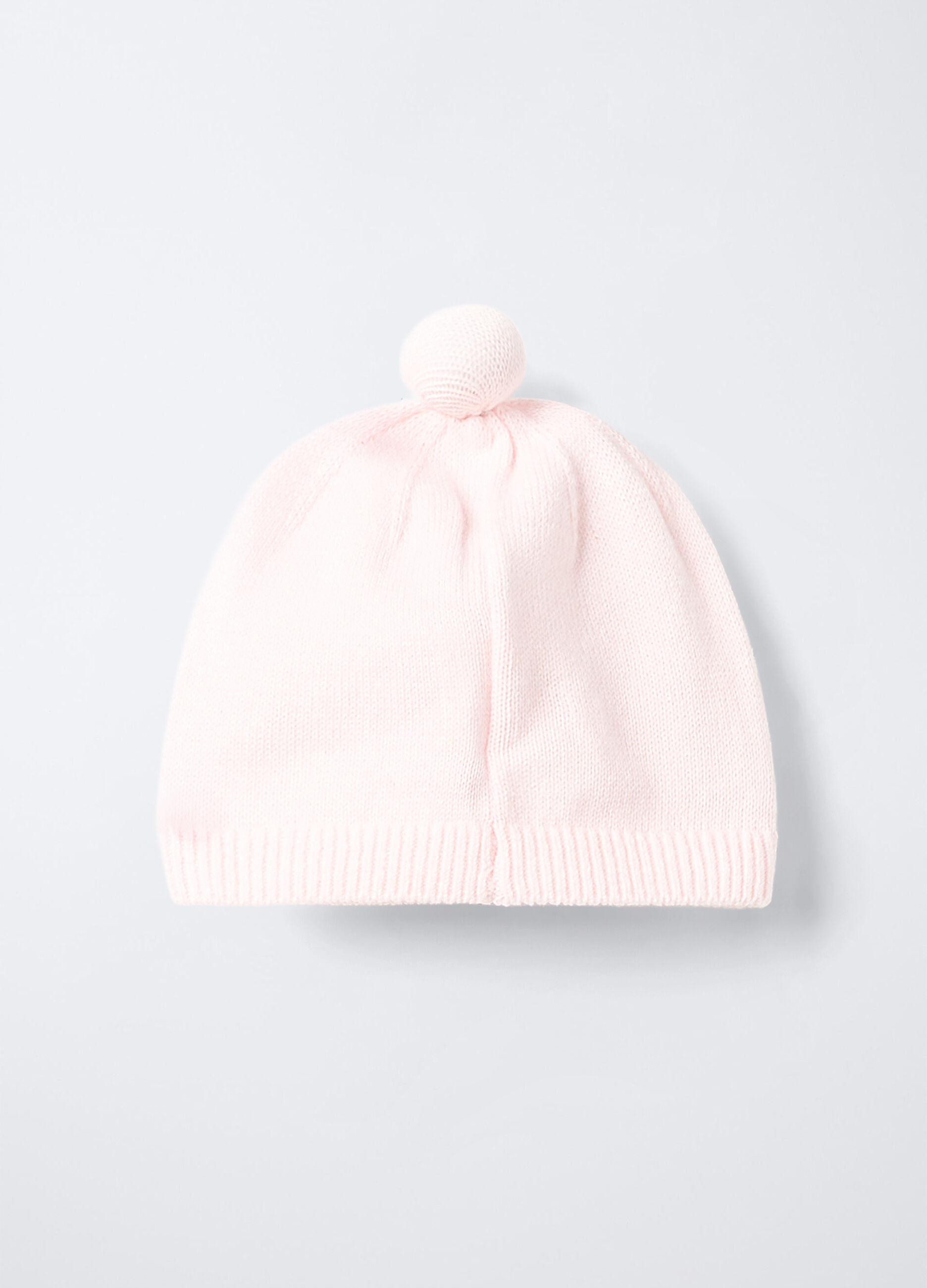 Berretto tricot in puro cotone neonata_1