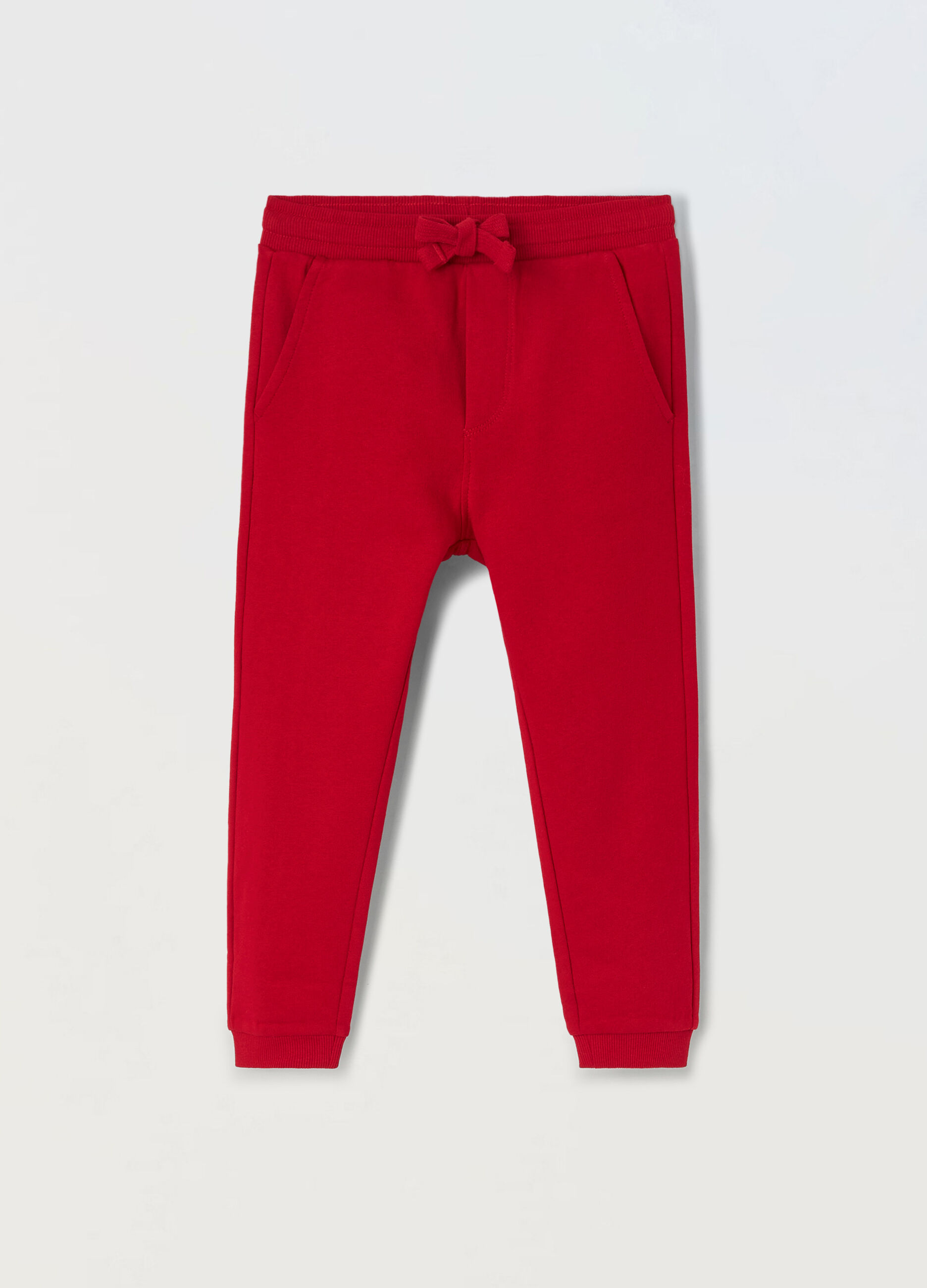 Jogger in felpa di cotone bambino_0