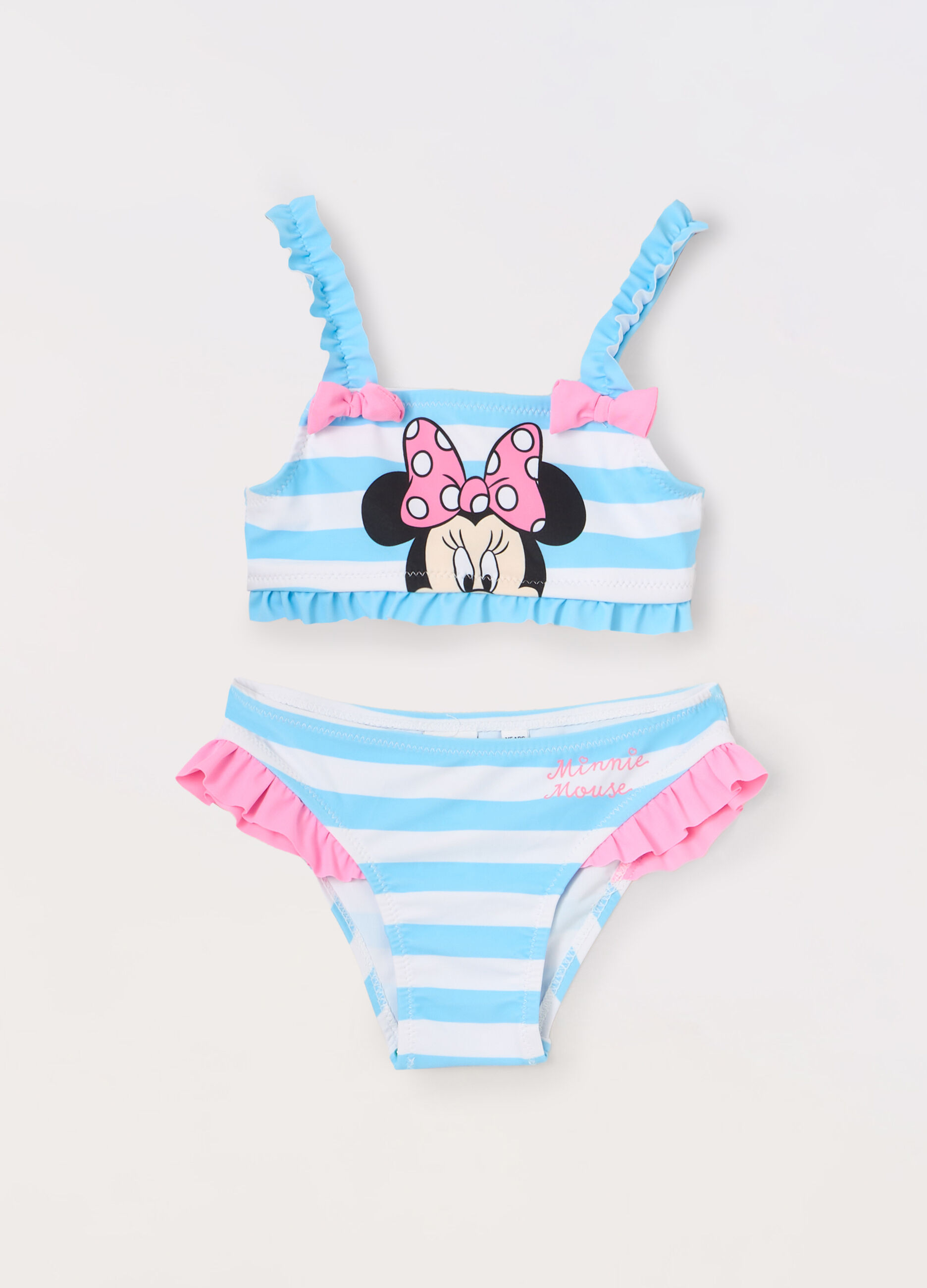 Costume bikini a righe neonata_0