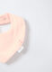 Pack 2 bavaglini in costina di cotone stretch neonata_1