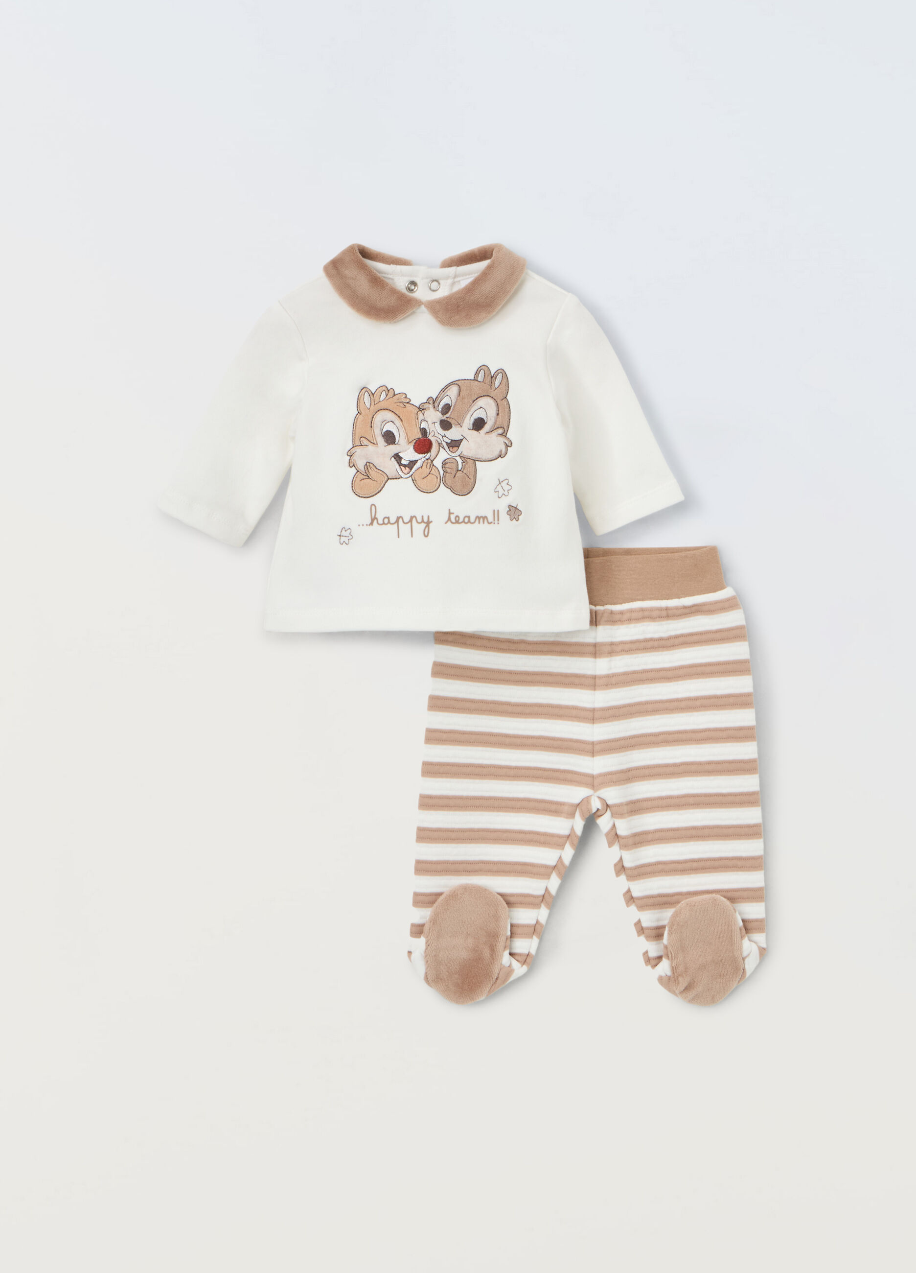 Set in cotone stretch neonato_0