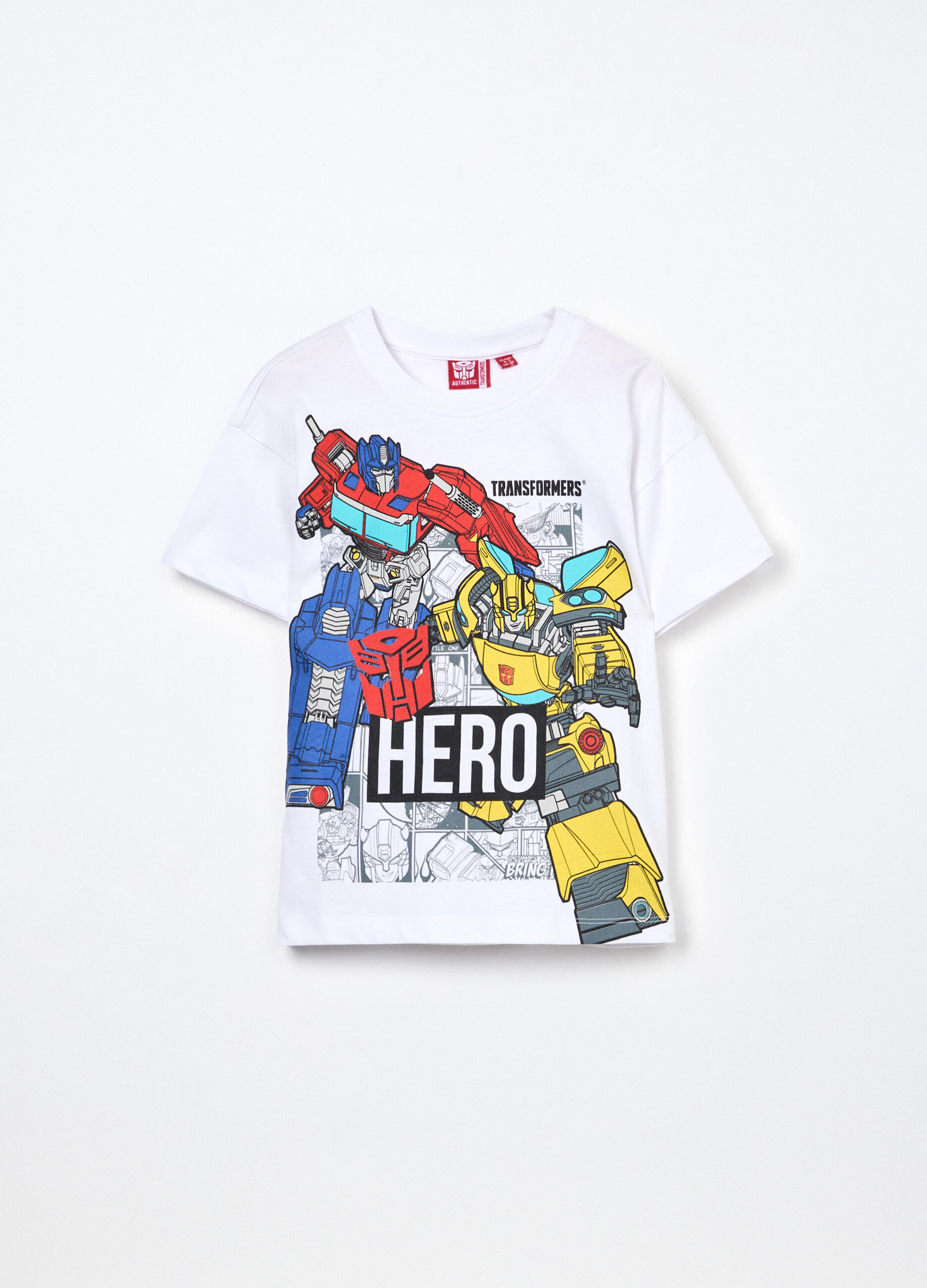 T-shirt Transformer in jersey di puro cotone bambino_0