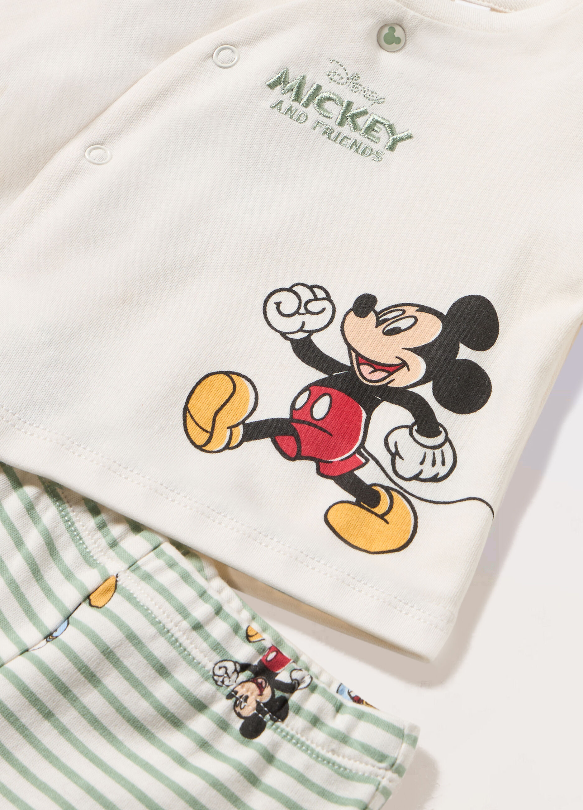 Set Disney in interlock di puro cotone neonato_1