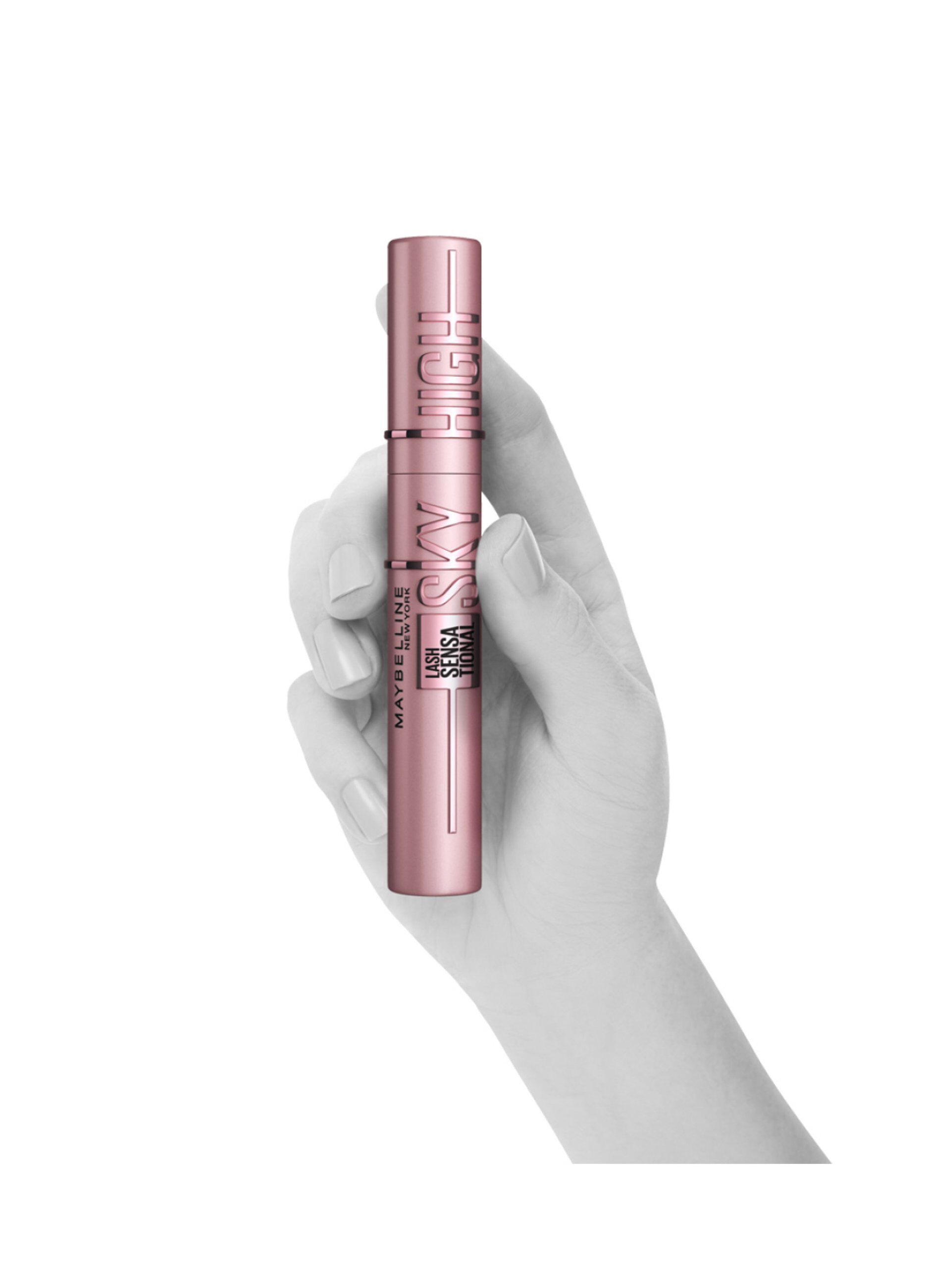 Maybelline New York Sky High Mascara, Volume Intenso e Lunghezza Autentica, Black.
