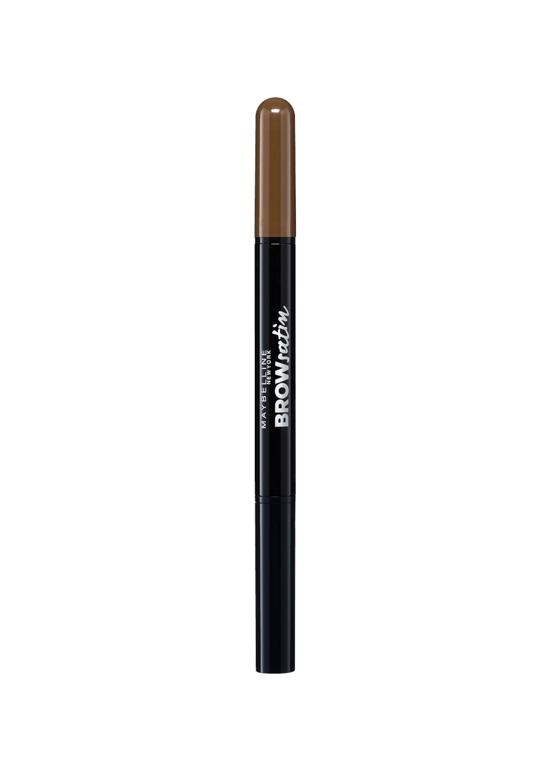 Maybelline New York Matita-Ombretto Express Brow 2-in-1, Per sopracciglia piene e naturali, Med Brown (02).