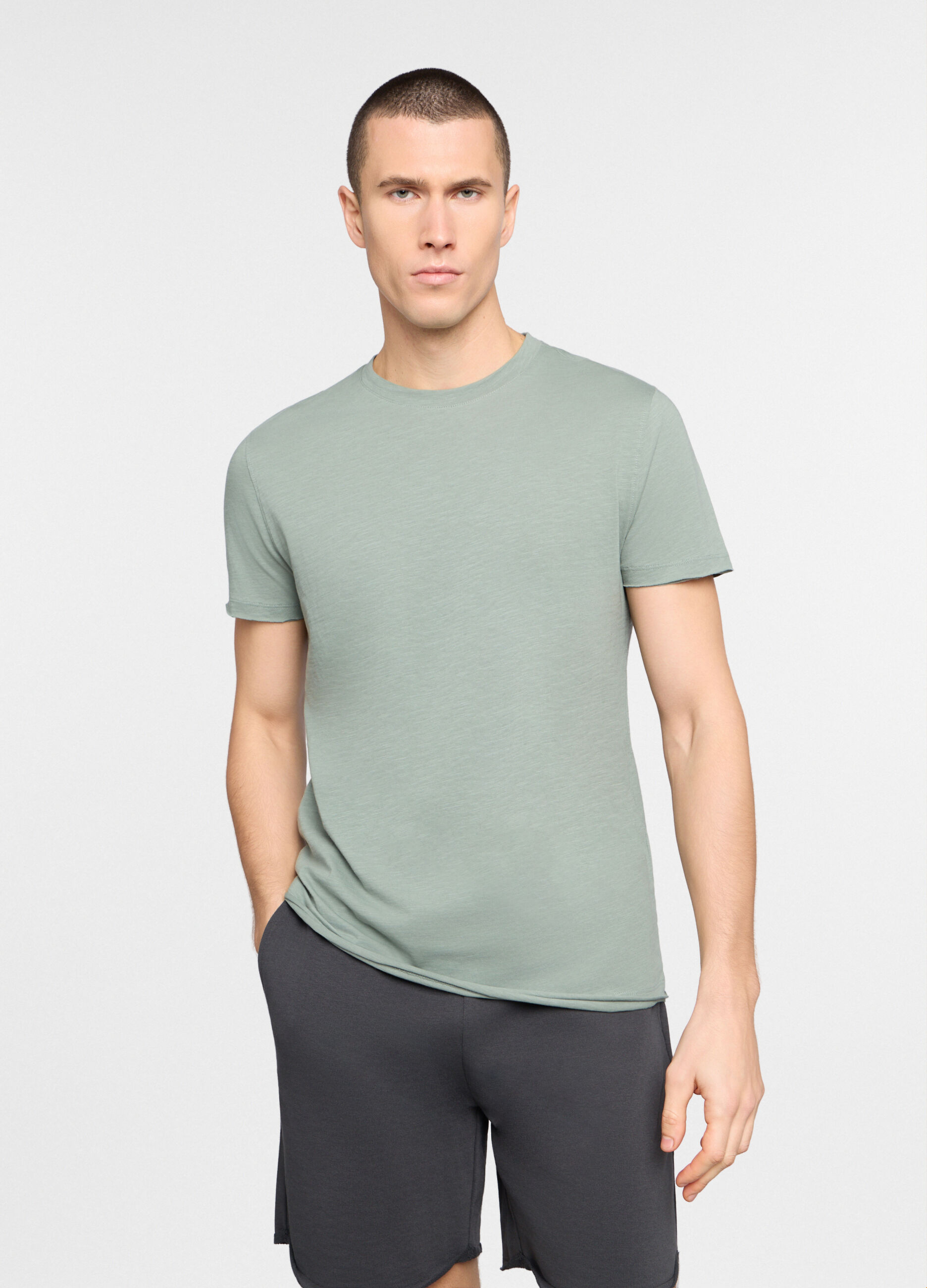 T-shirt slim fit in jersey uomo_0