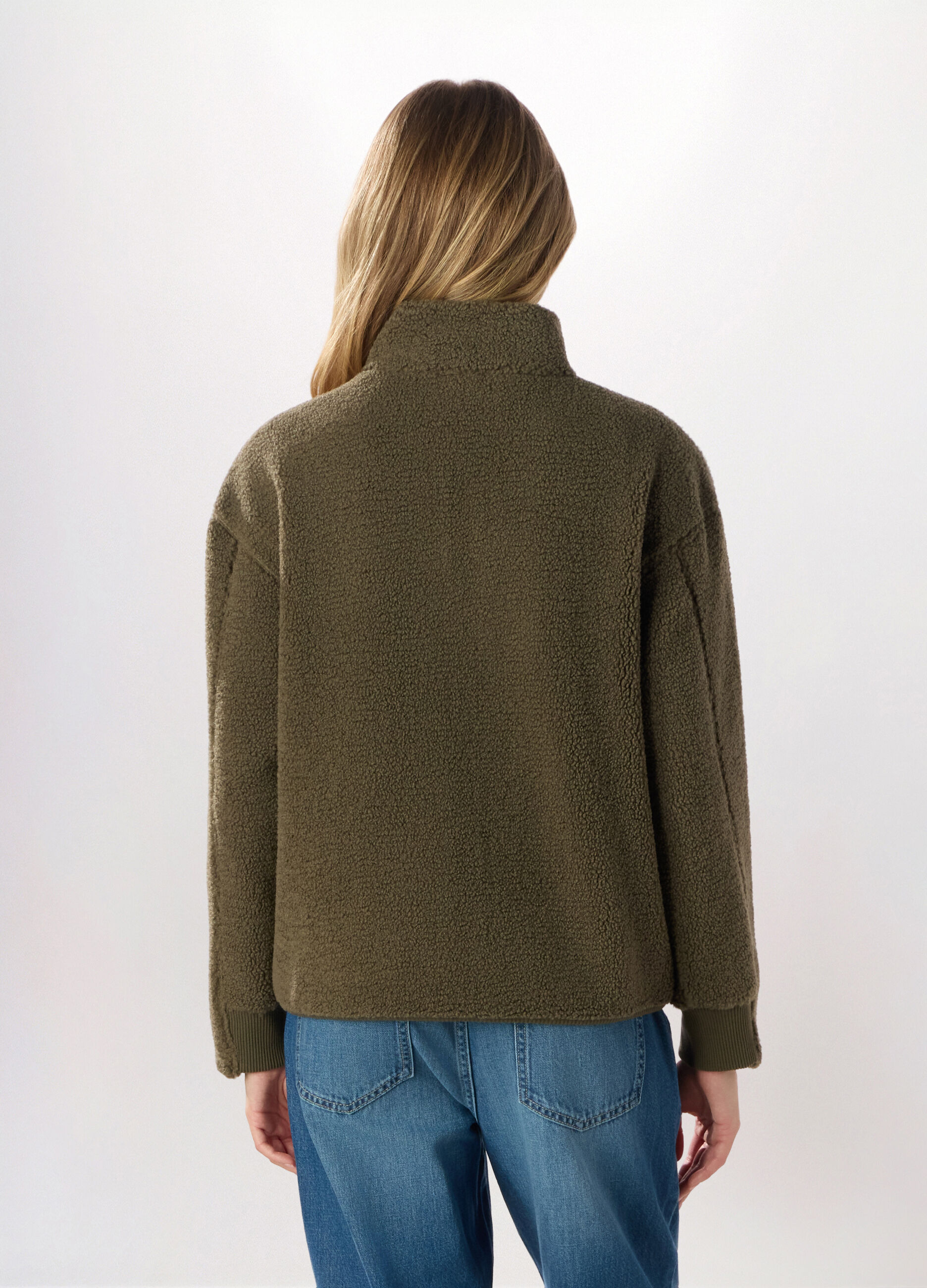 Felpa in pile donna Holistic fitness_1