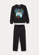 Jogging set in french terry di puro cotone bambino_0