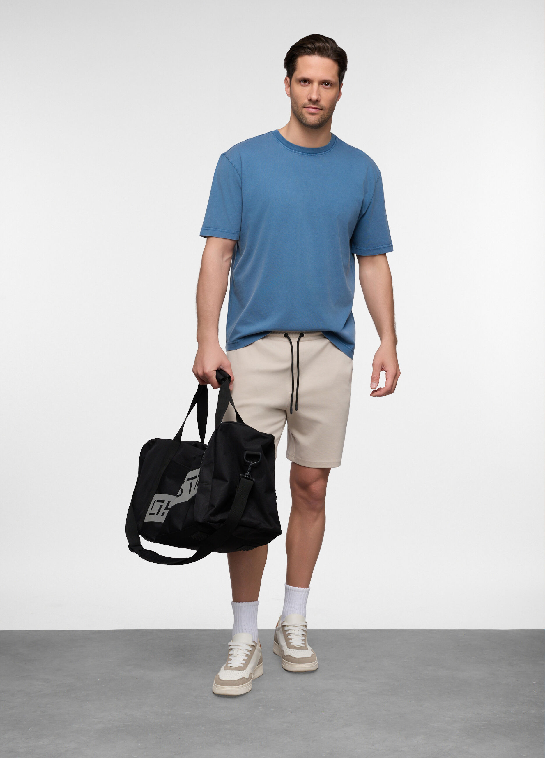 Short in interlock di cotone uomo_0